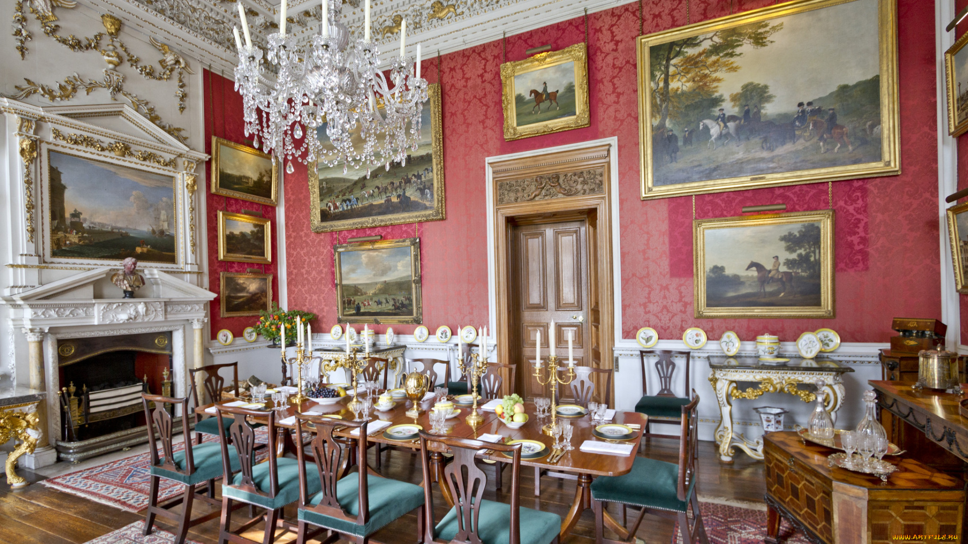 интерьер, столовая, меблировка, помещение