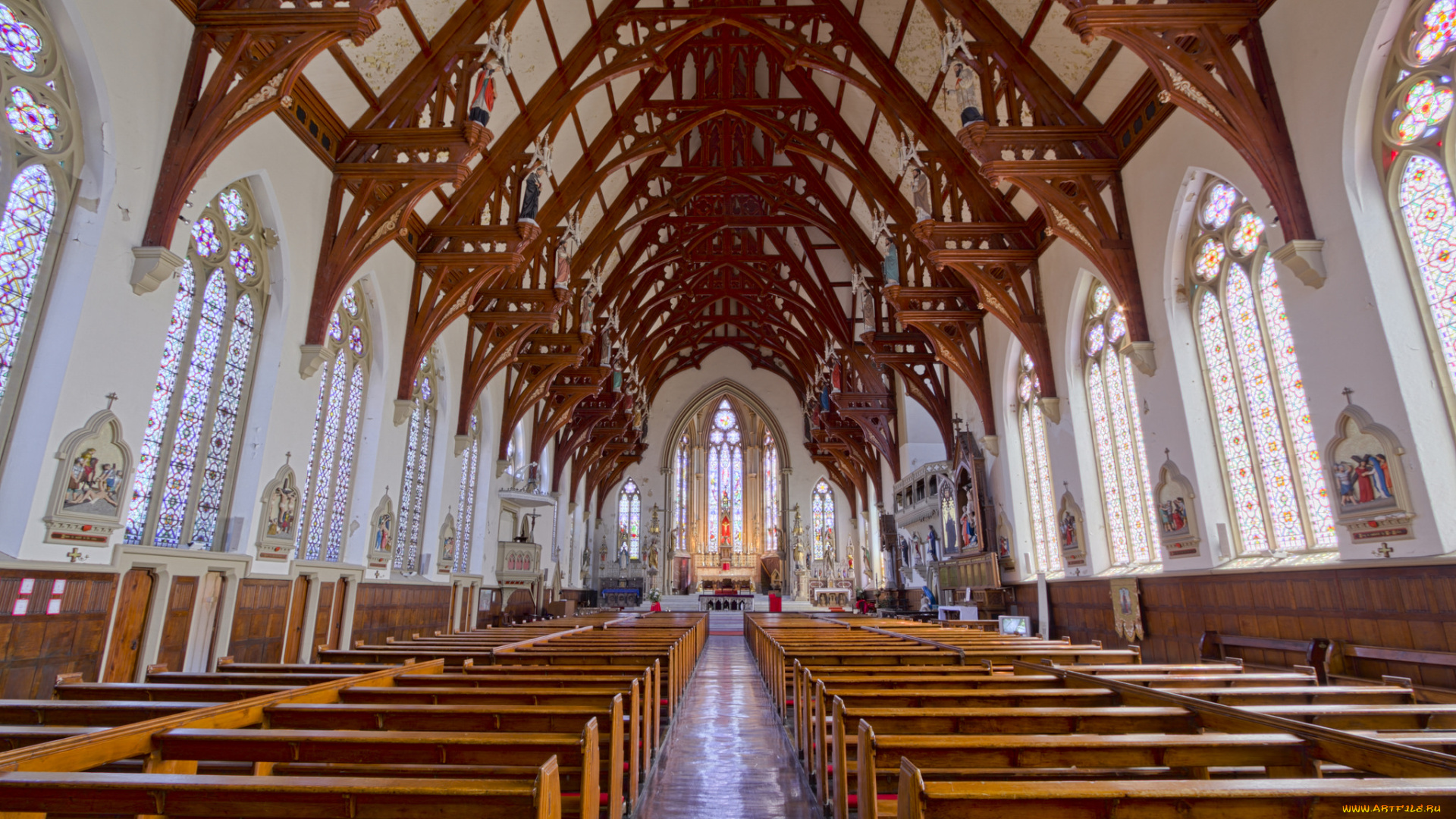 интерьер, убранство, , роспись, храма, храм