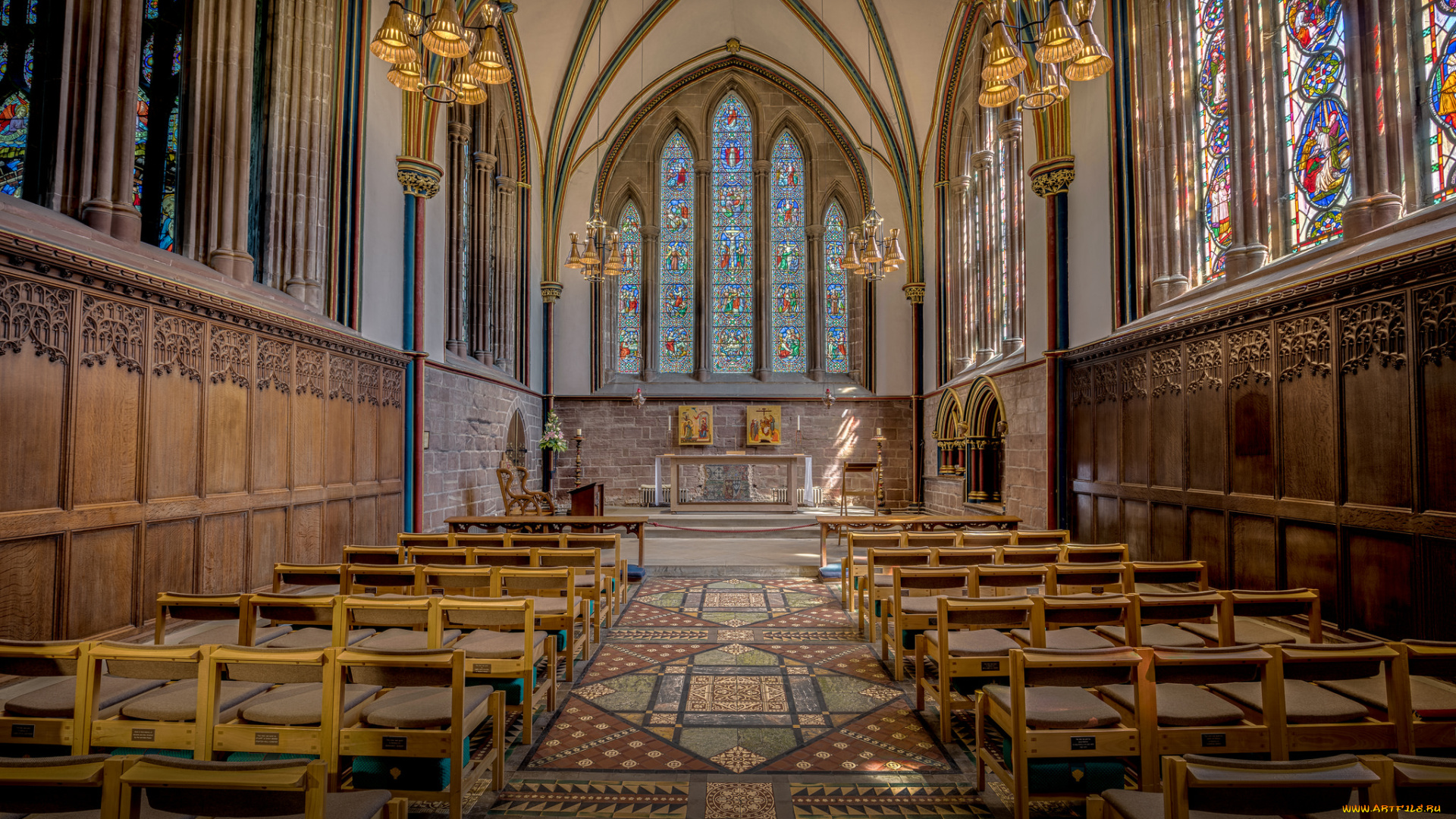 интерьер, убранство, , роспись, храма, храм