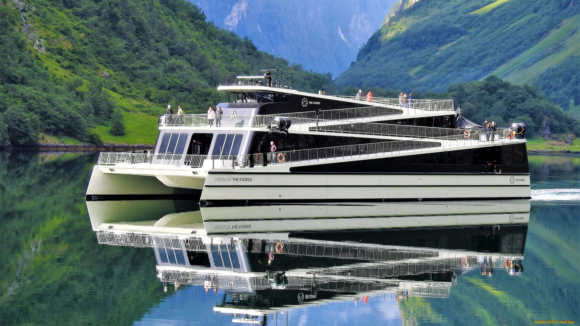 корабли, катамараны, и, тримараны, бухта