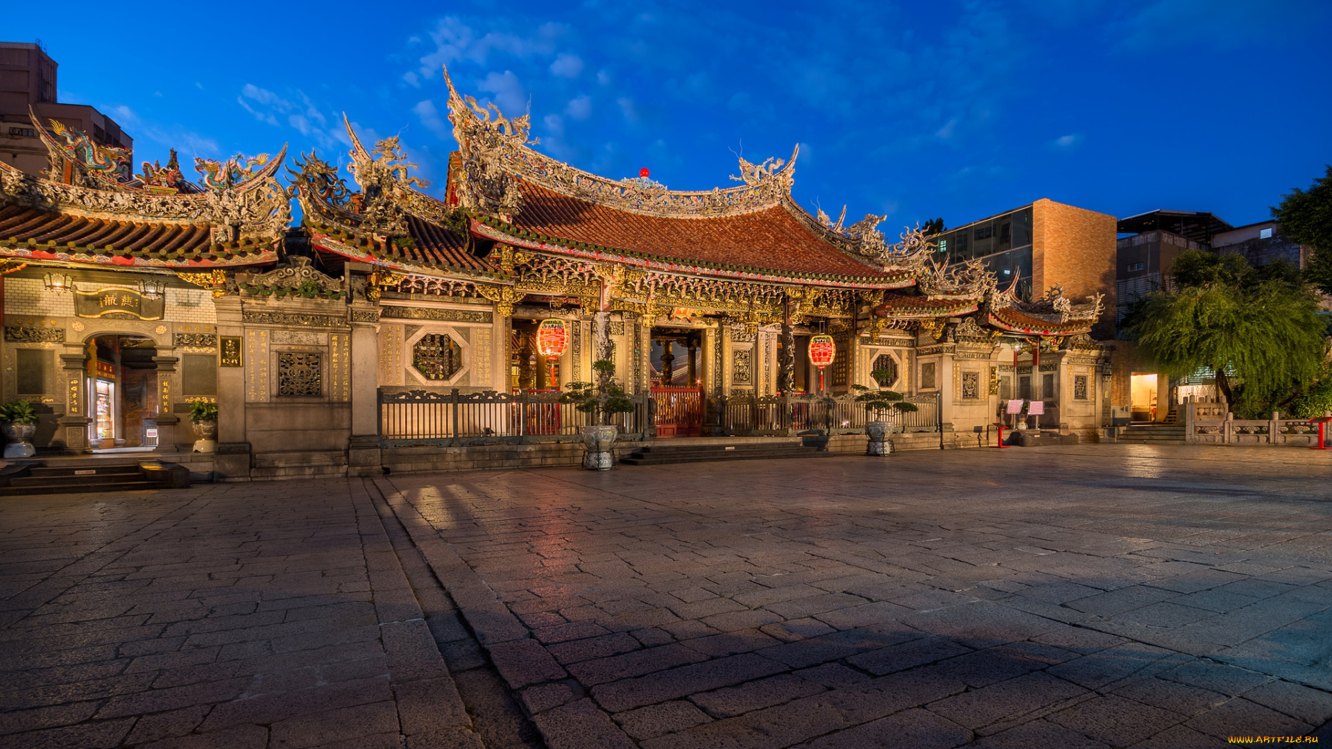 longshan, temple, , taipei, города, тайбэй, , тайвань, , китай, простор