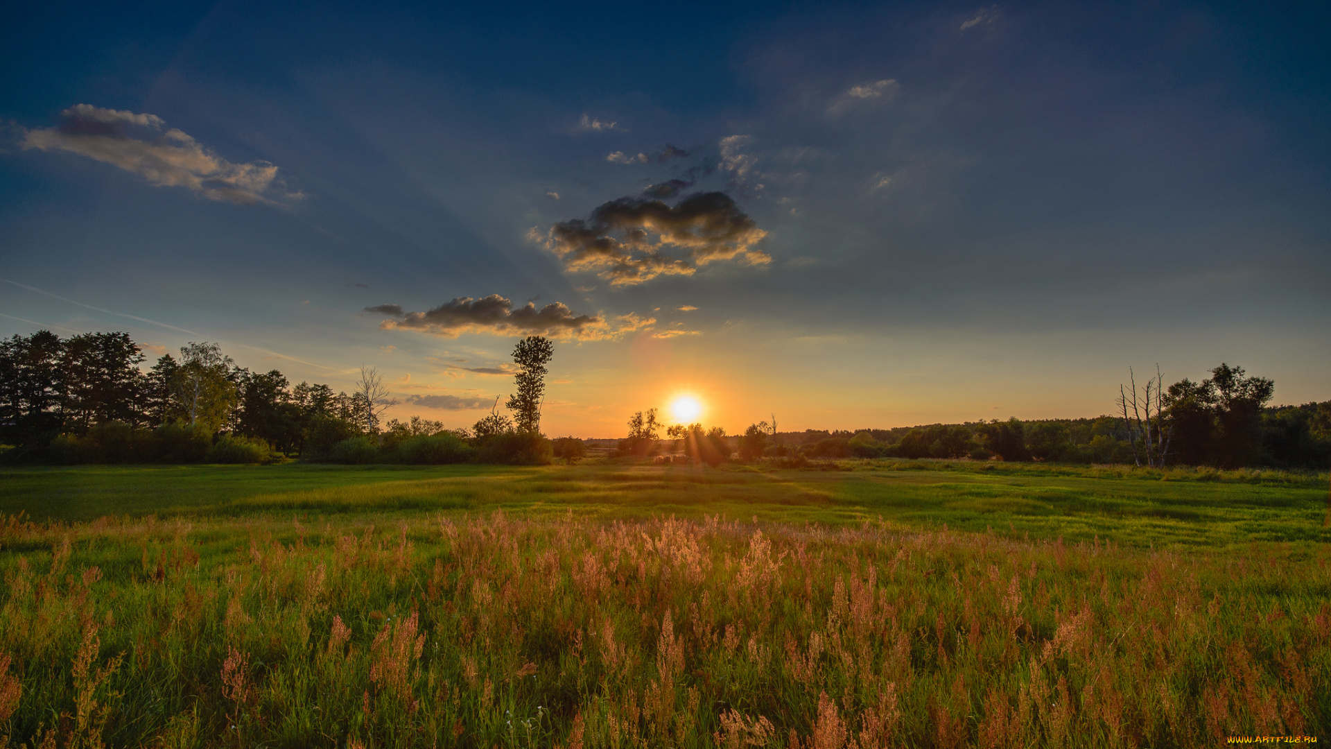 природа, восходы, закаты, простор