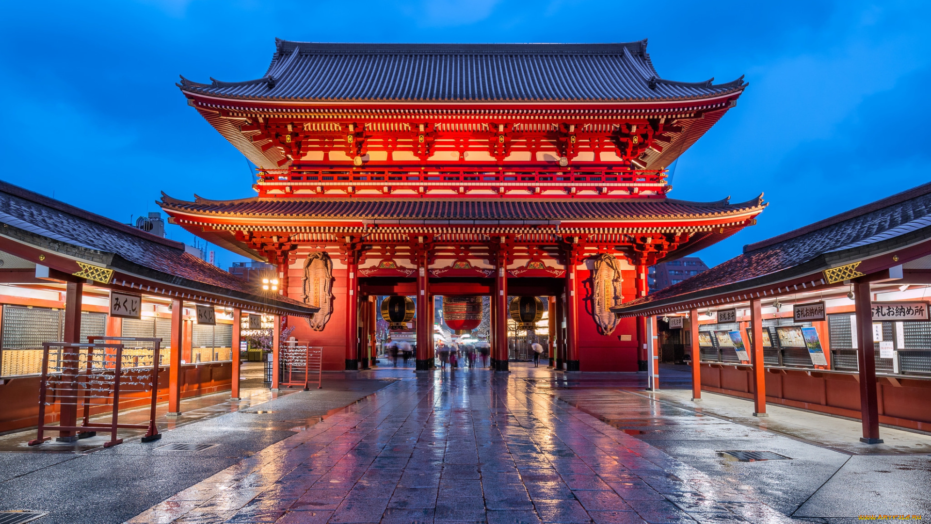 senso-ji, temple, , tokyo, города, токио, , Япония, простор