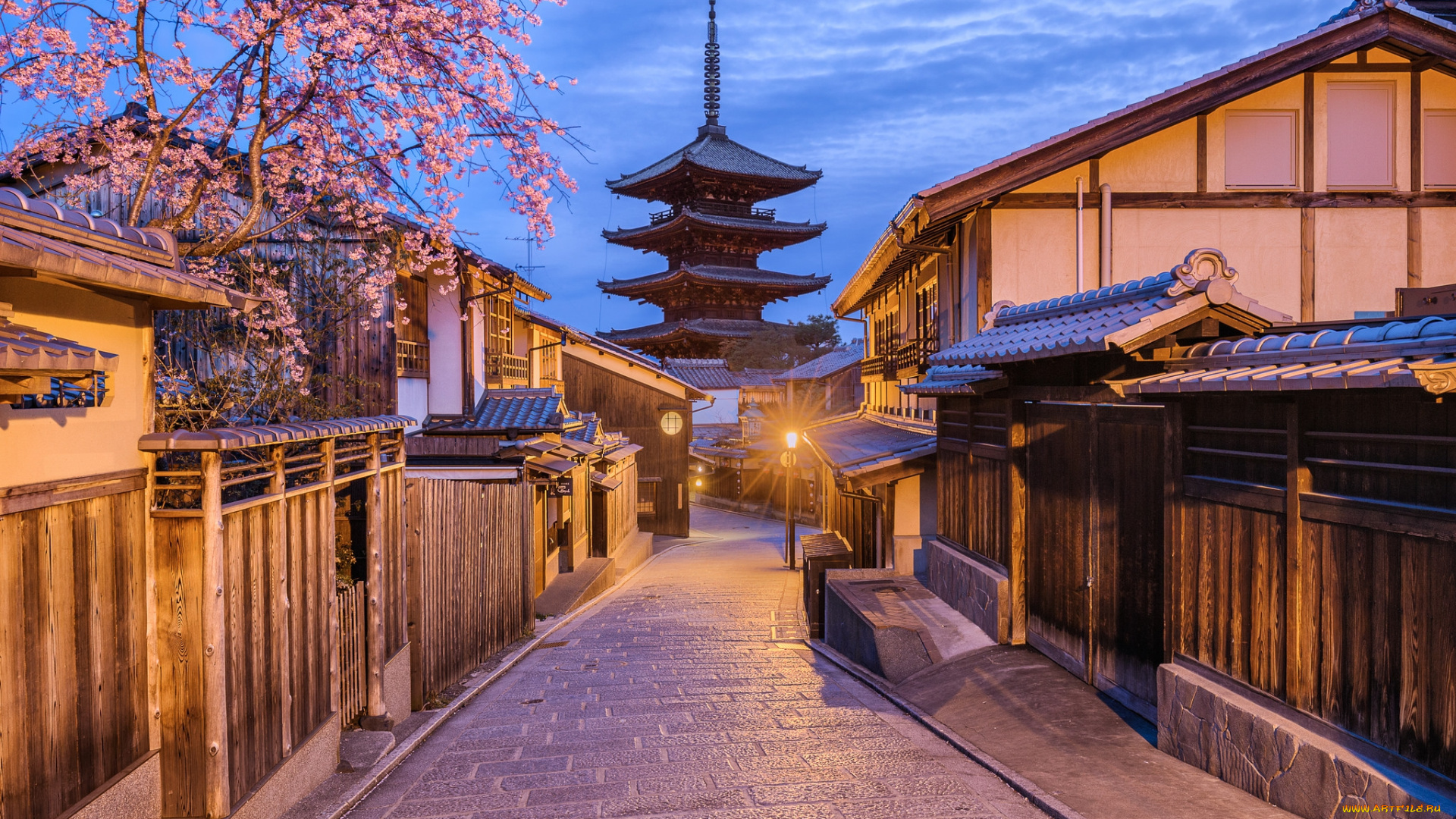 yasaka, pagoda, , higashiyama, district, , kyoto, города, киото, , Япония, простор