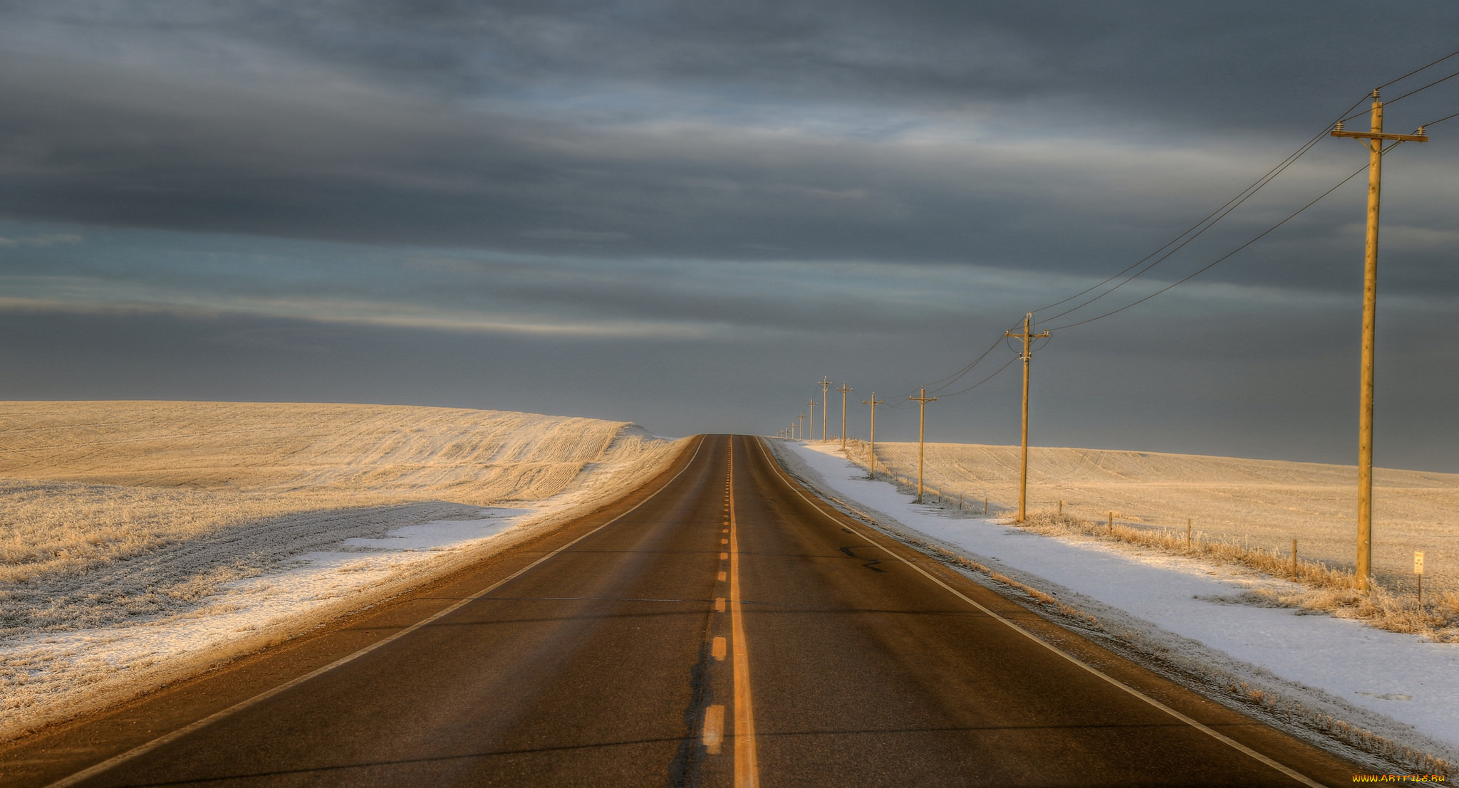 природа, дороги, простор