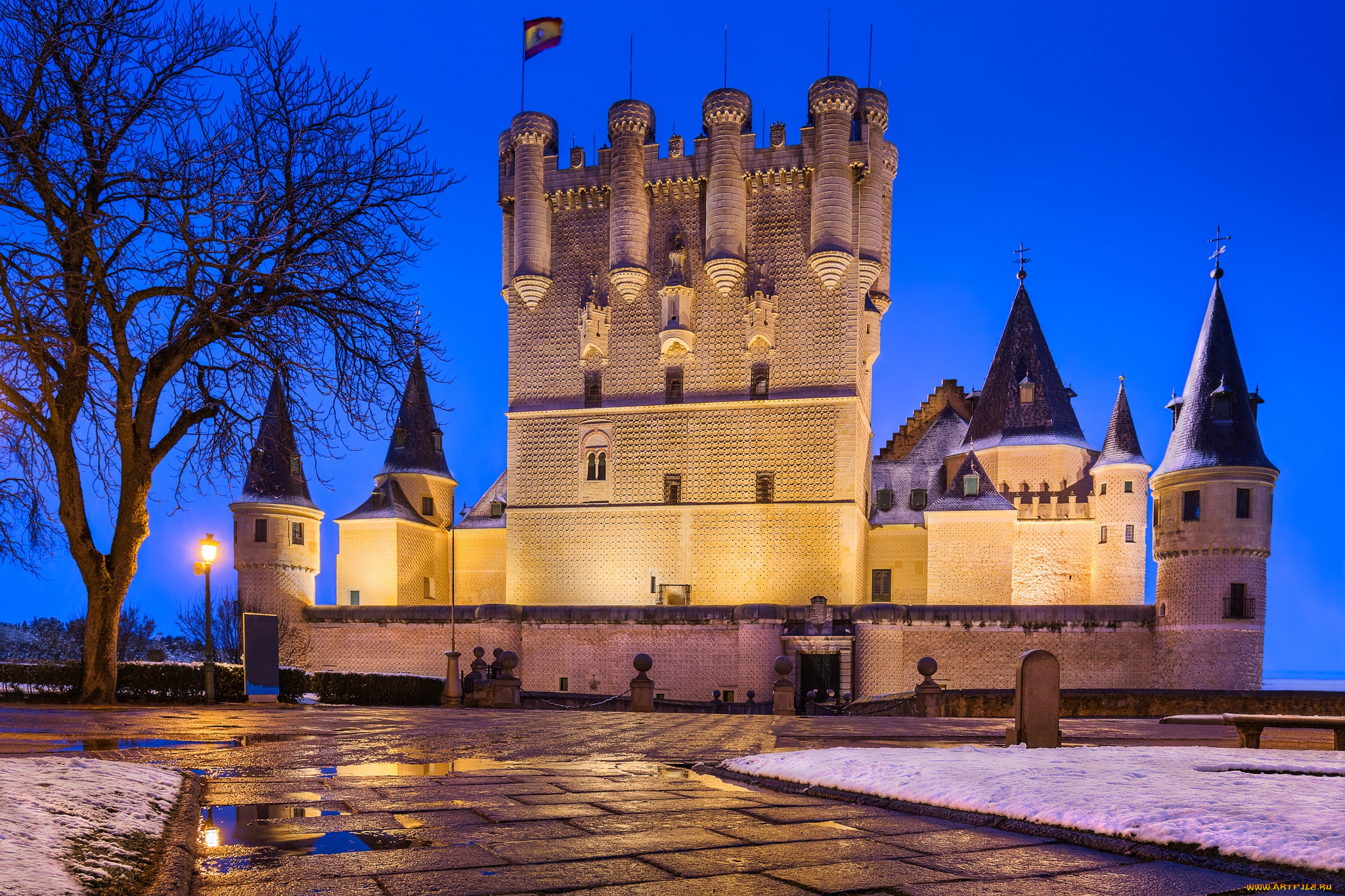 alc&, 225, zar, de, segovia, , castilla, y, le&, 243, города, замки, испании, фортпост