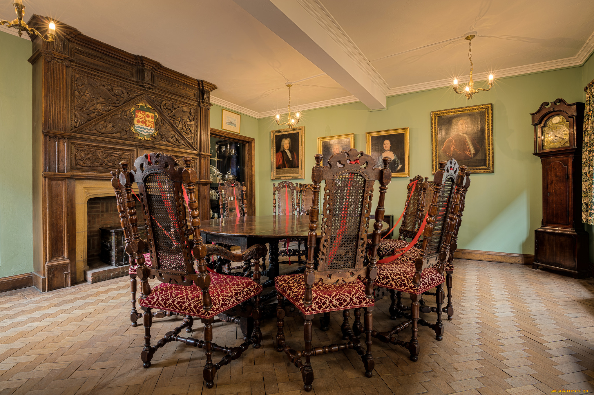 интерьер, кабинет, , библиотека, , офис, помещение, меблировка