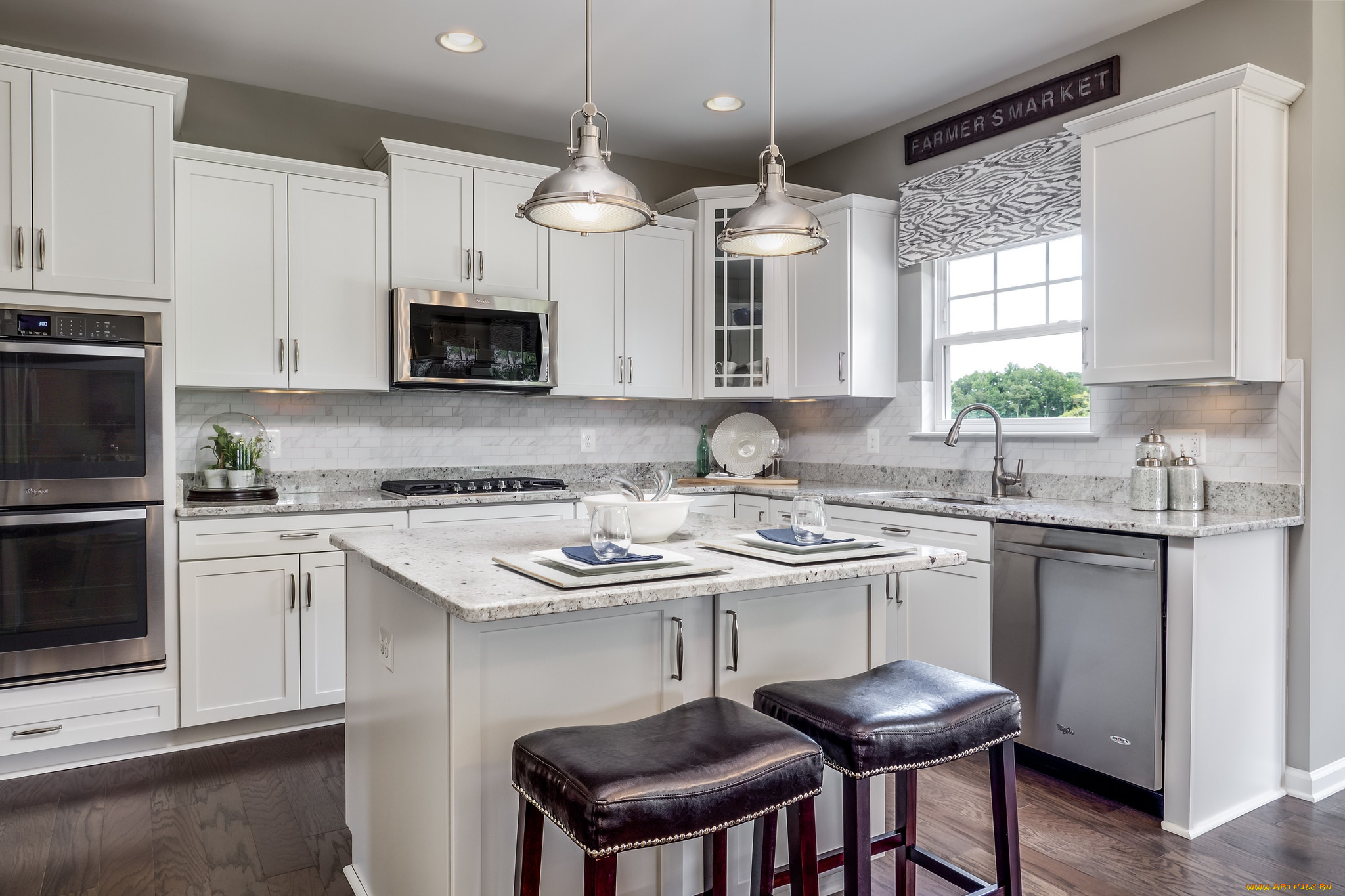 интерьер, кухня, мебель, стиль, дизайн