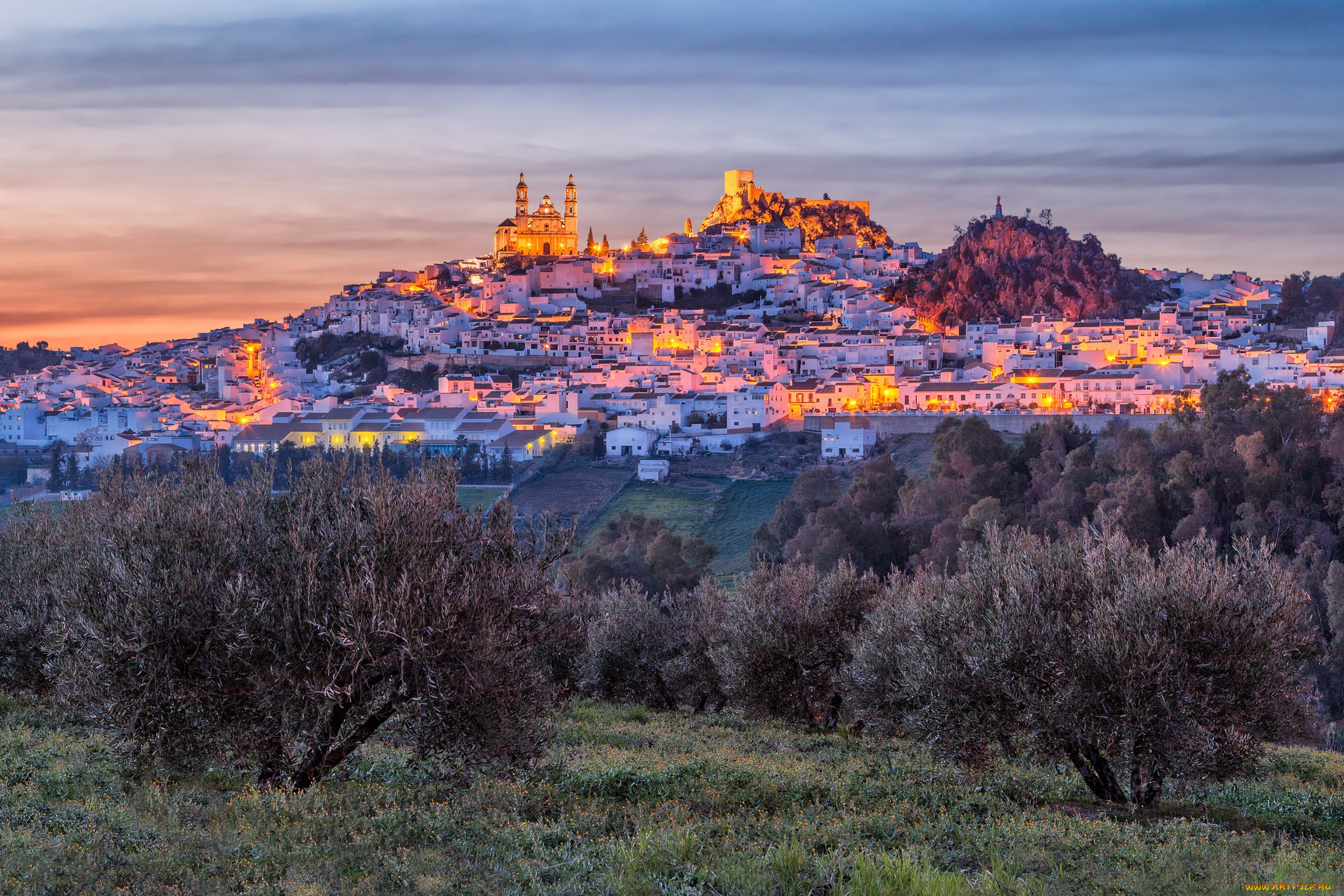 olvera, , provincia, de, c&, 225, diz, , andaluc&, 237, города, -, панорамы, простор