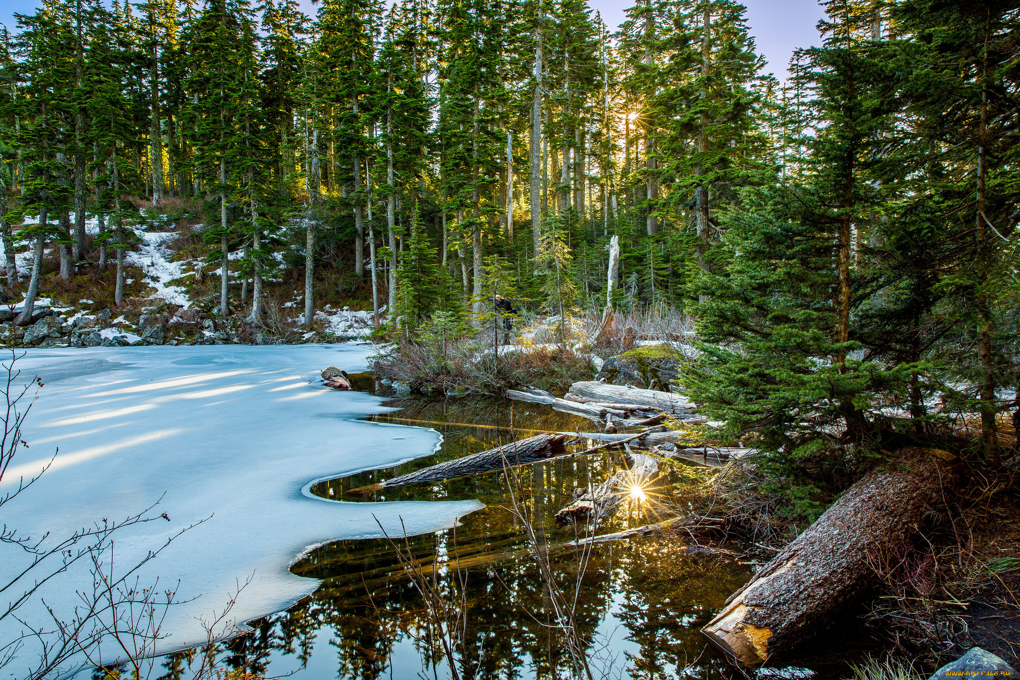 природа, реки, озера, простор