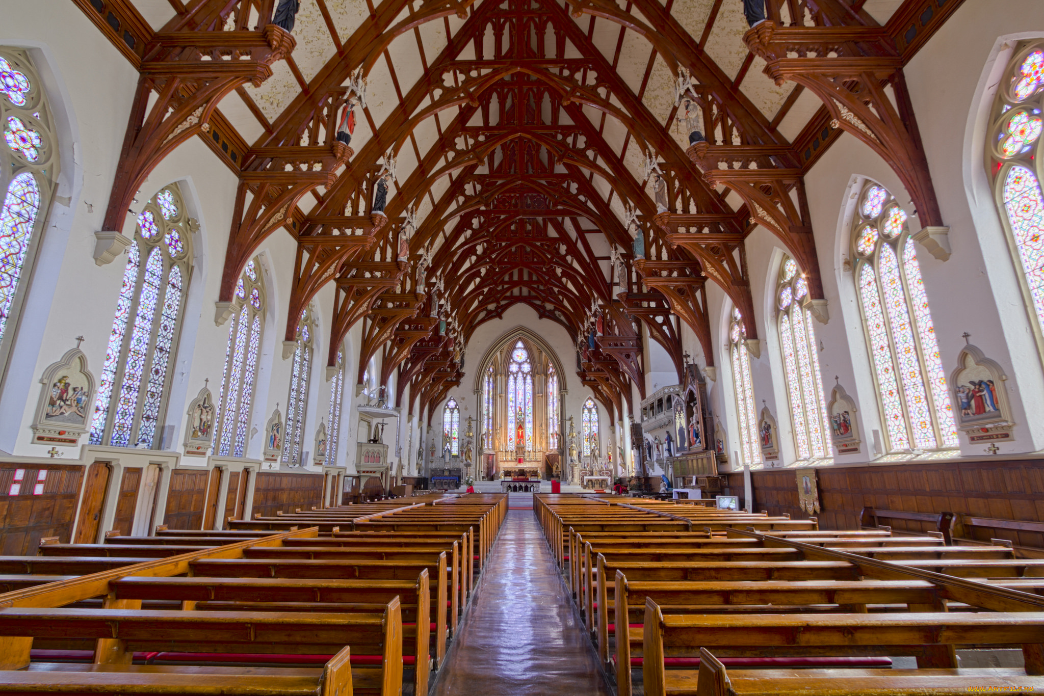 интерьер, убранство, , роспись, храма, храм