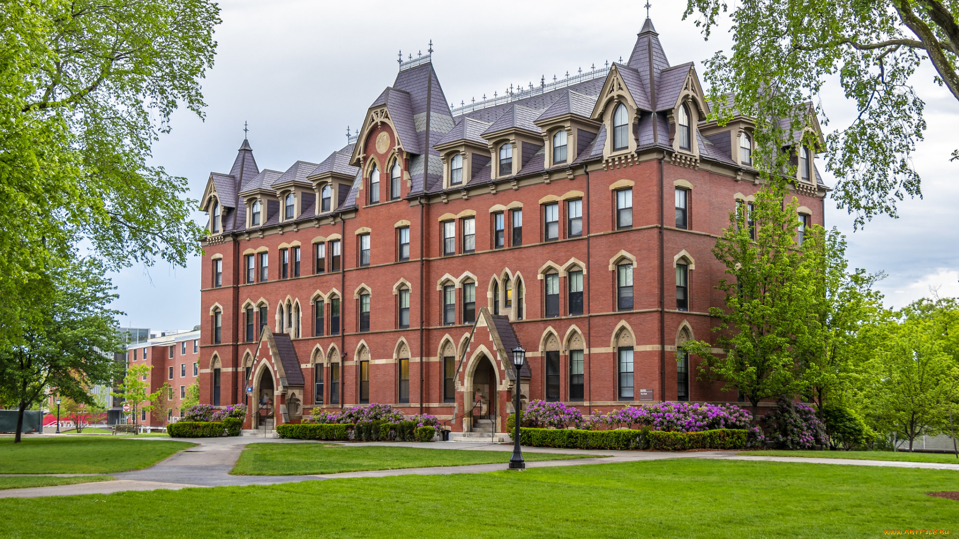 города, -, здания, , дома, простор