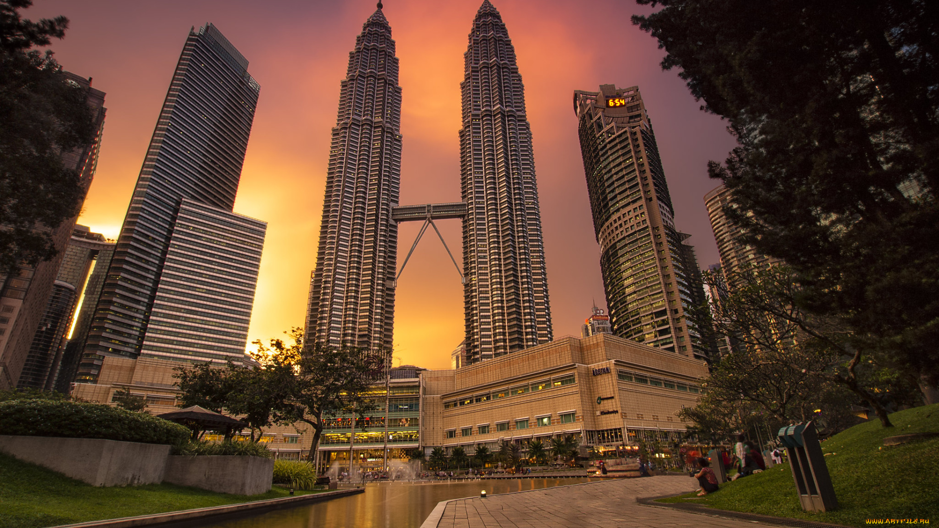 города, куала-лумпур, , малайзия, простор