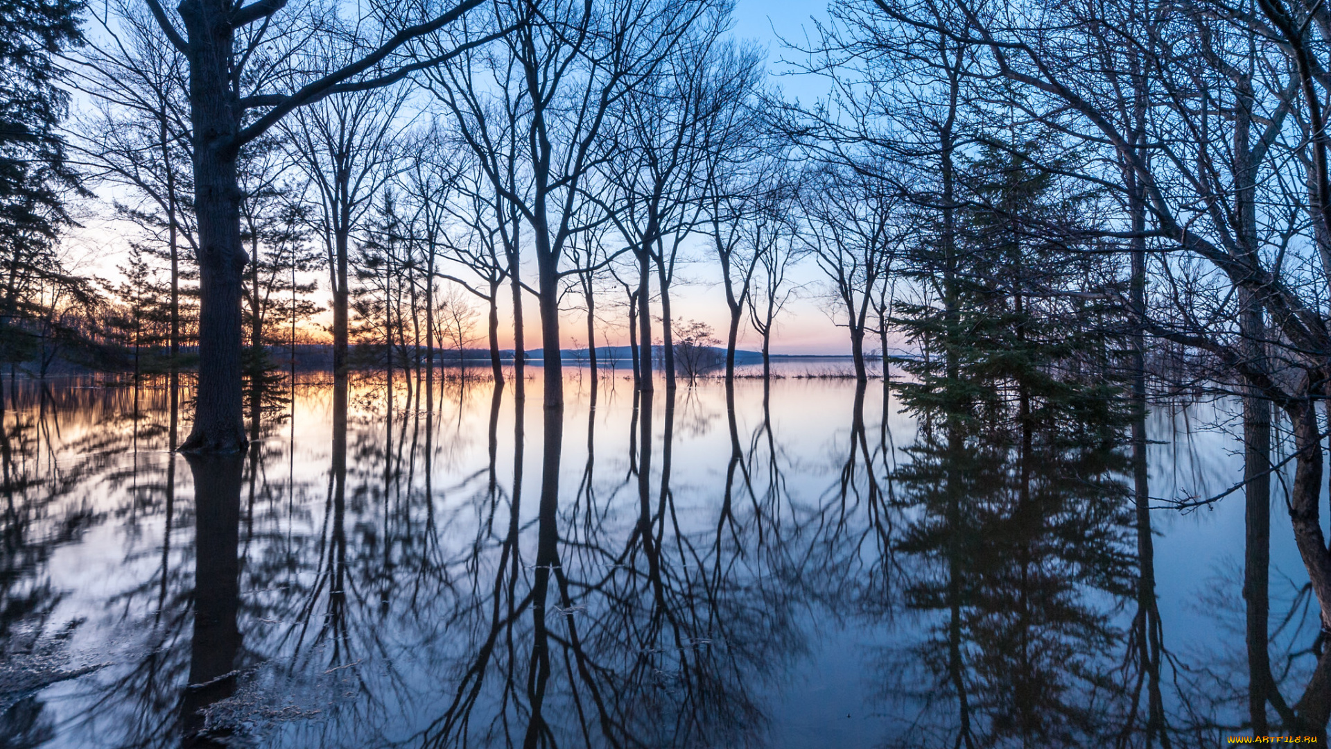 природа, реки, озера, простор