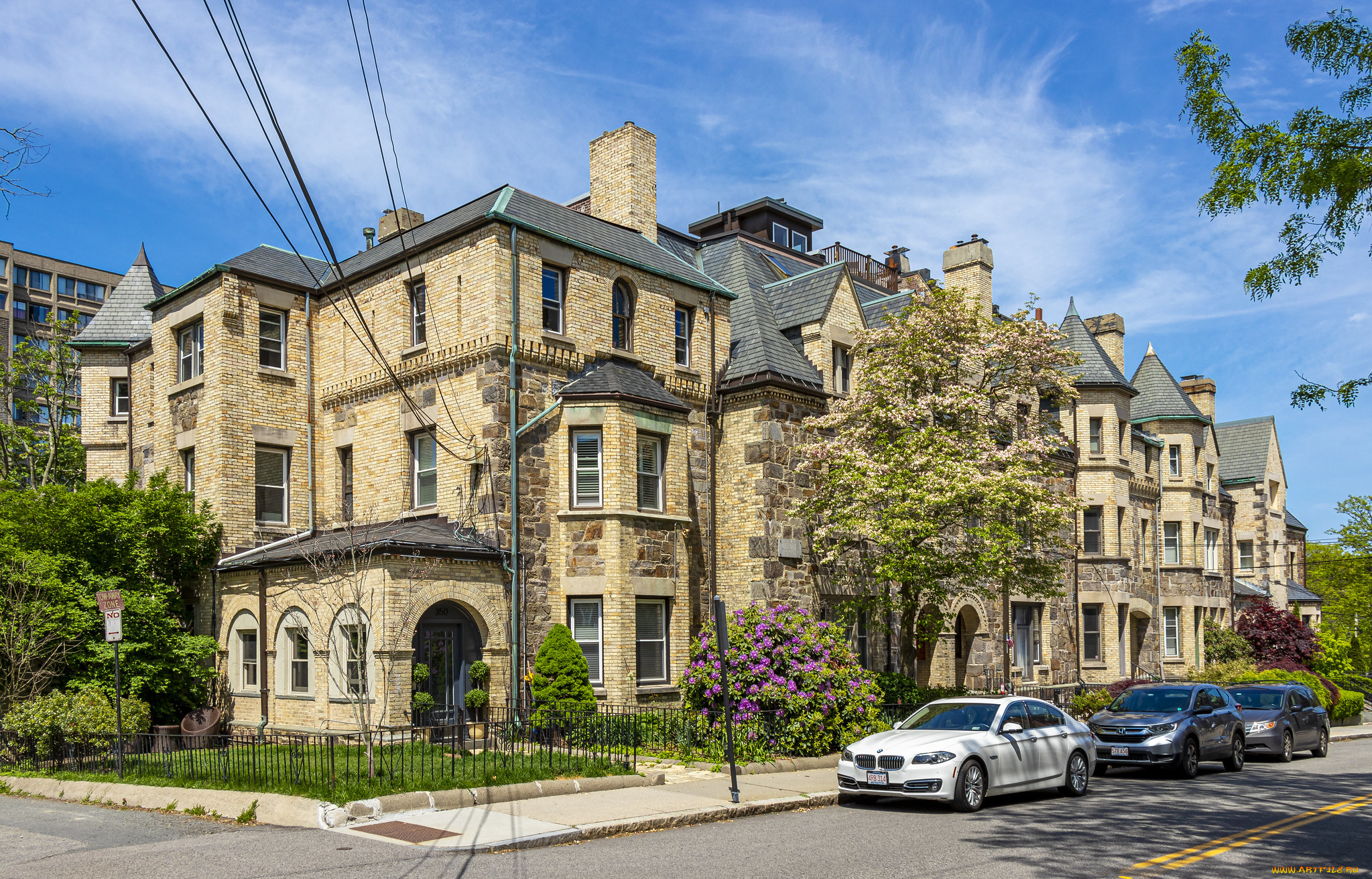 города, -, здания, , дома, простор