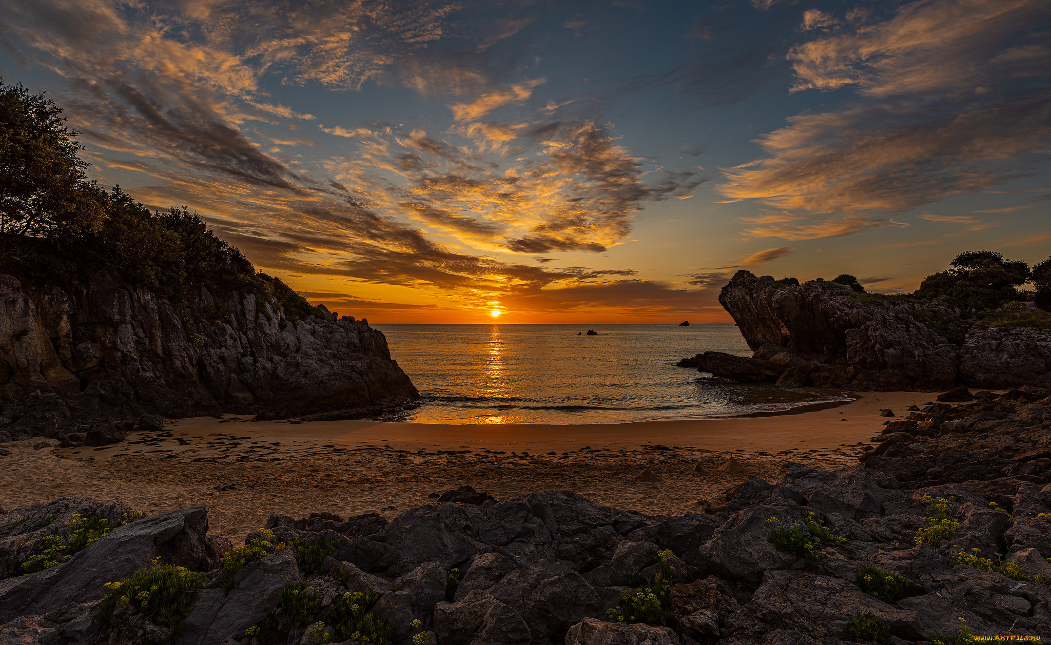 природа, восходы, закаты, простор