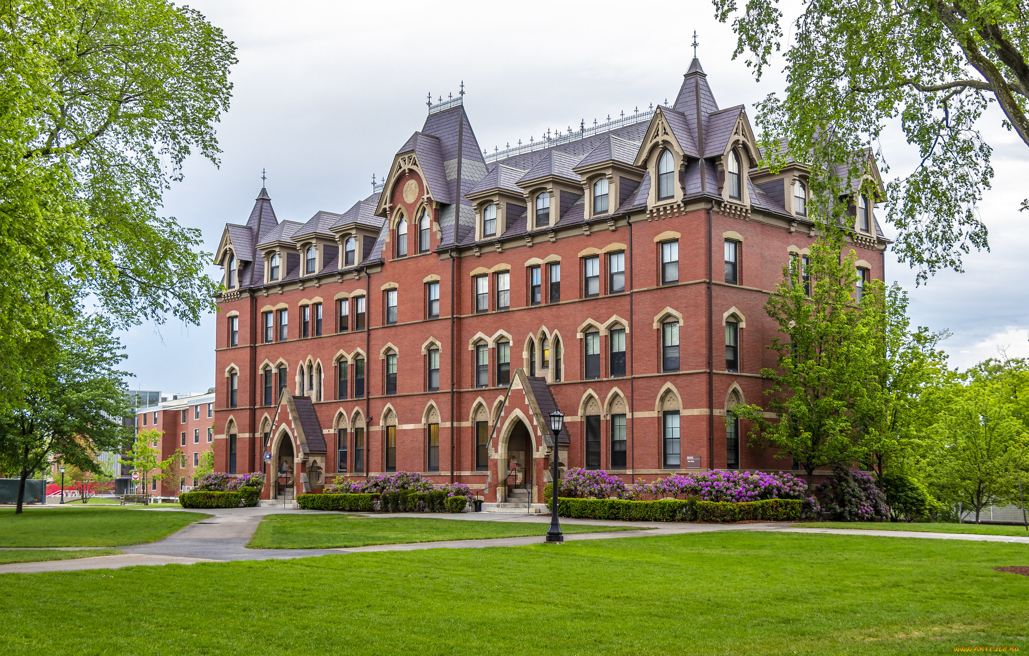 города, -, здания, , дома, простор