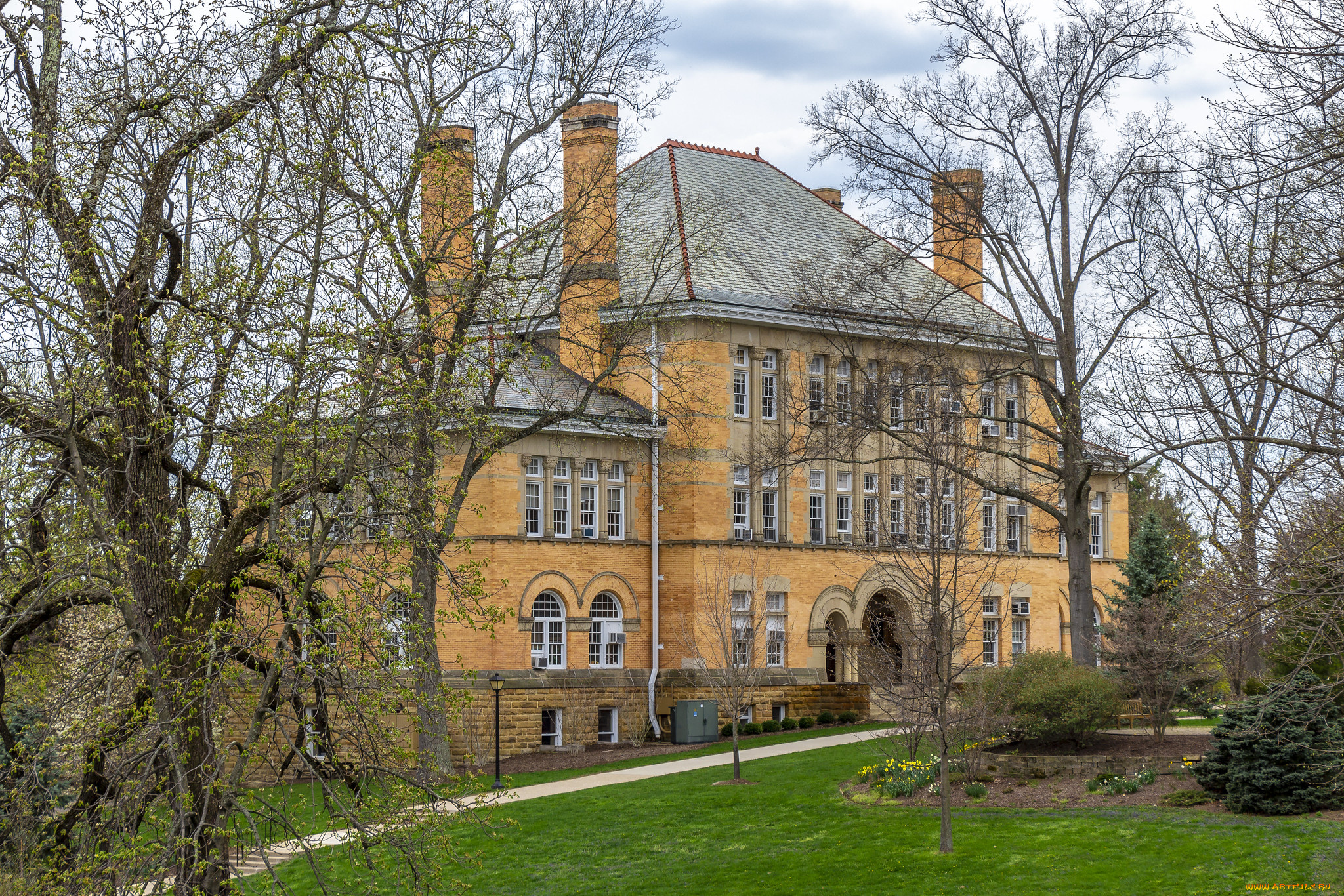 города, -, здания, , дома, простор