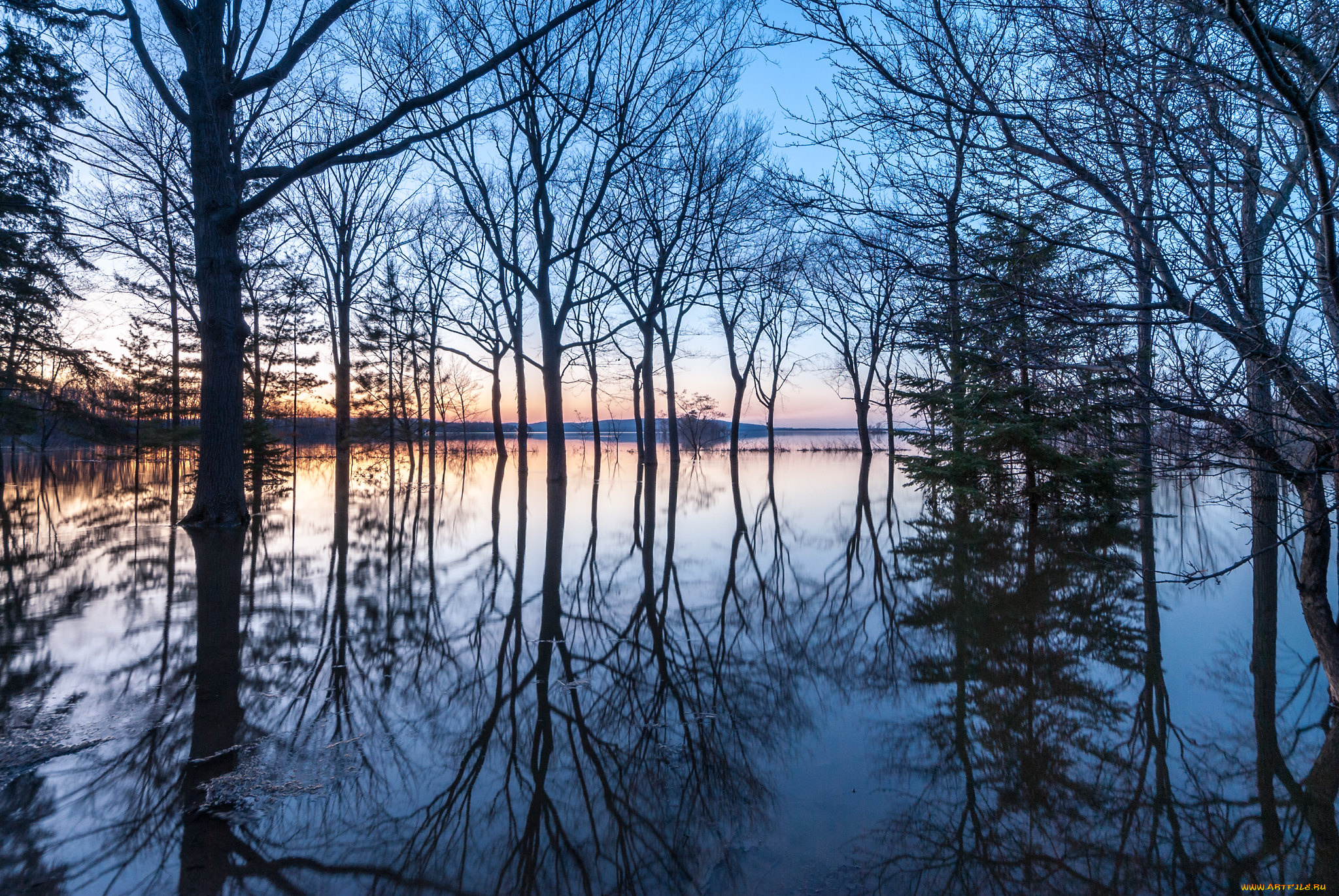 природа, реки, озера, простор