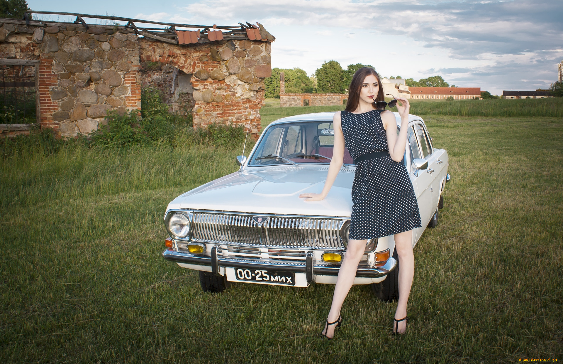 газ-, 24, волга, автомобили, -авто, с, девушками, газ-, 24, волга, девушка, модель, классика