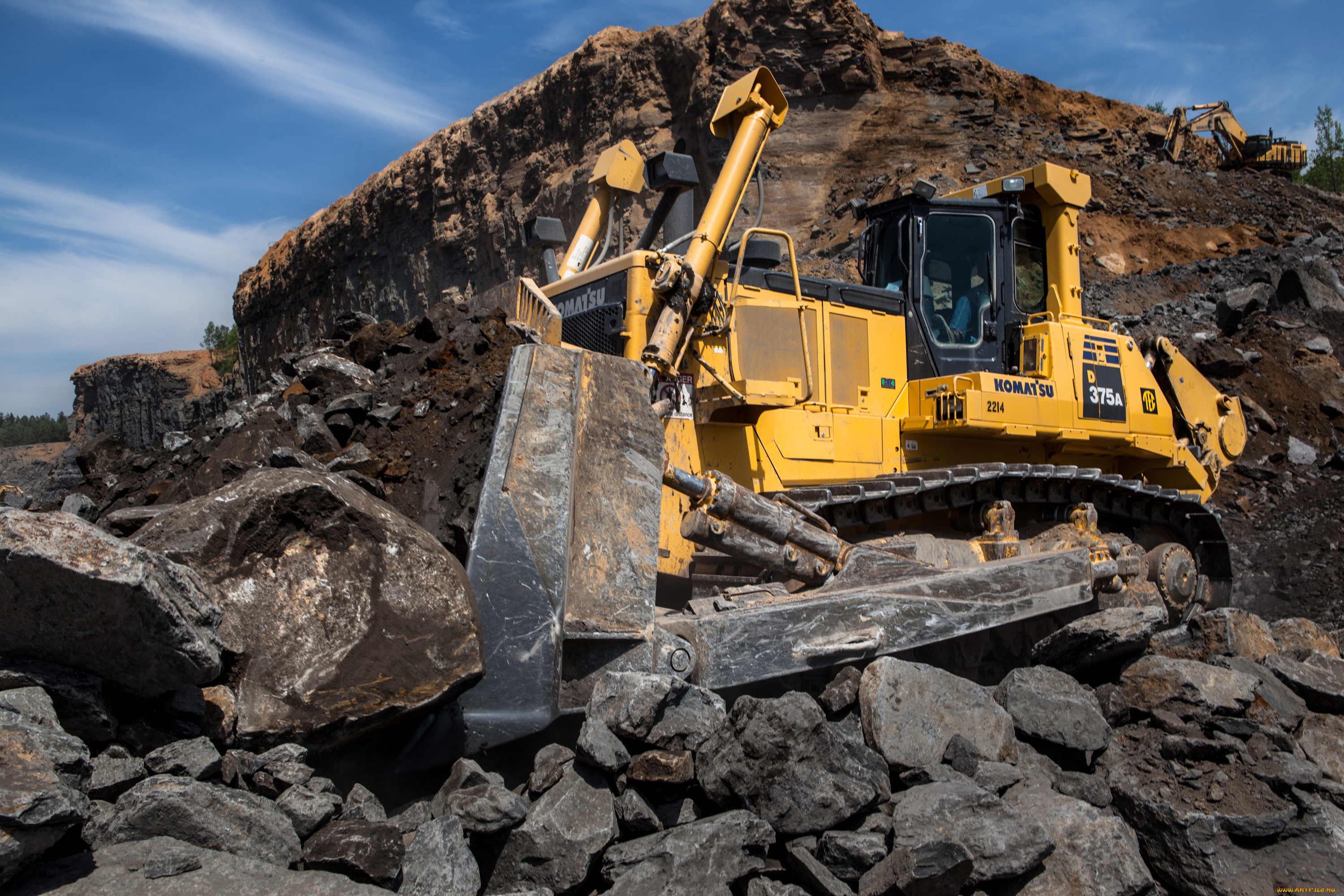 техника, бульдозеры, komatsu