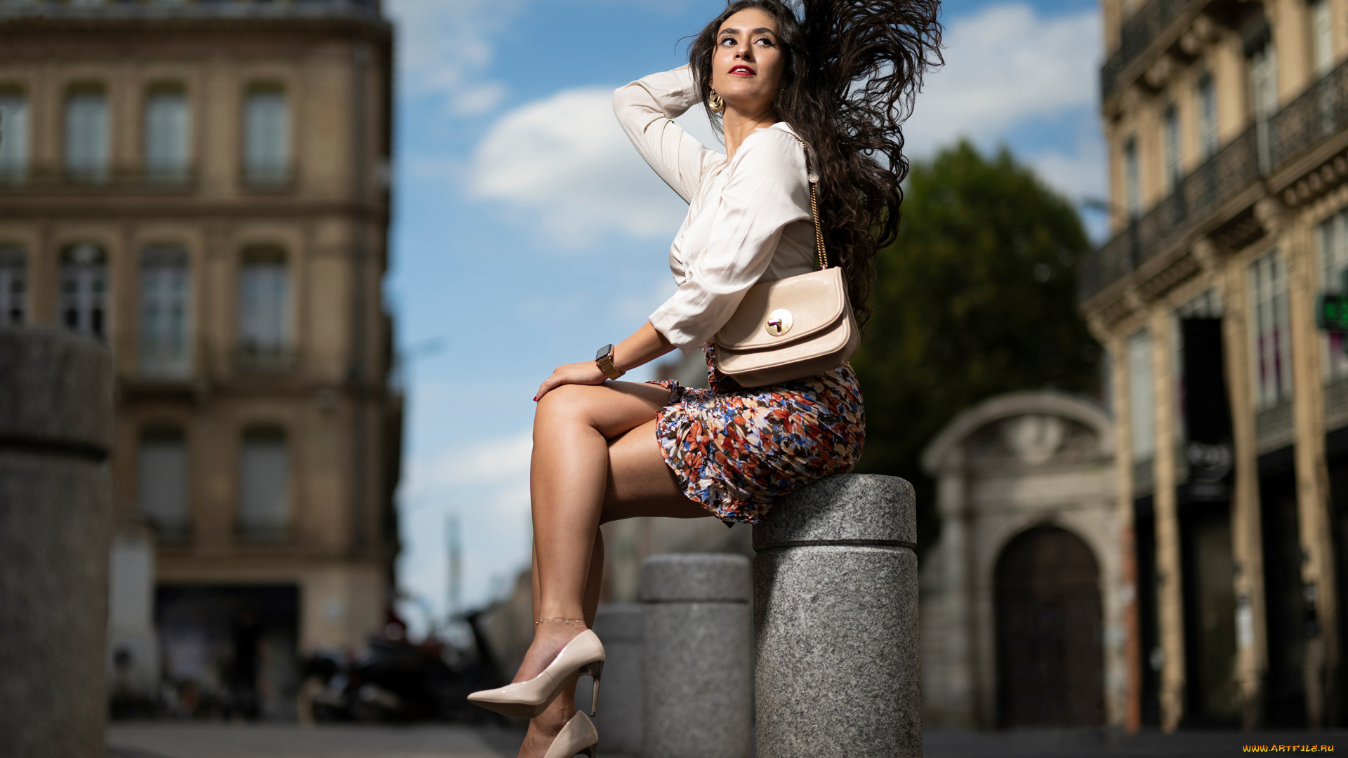 девушки, -, брюнетки, , шатенки, девушка, author, oreskis, модель, город