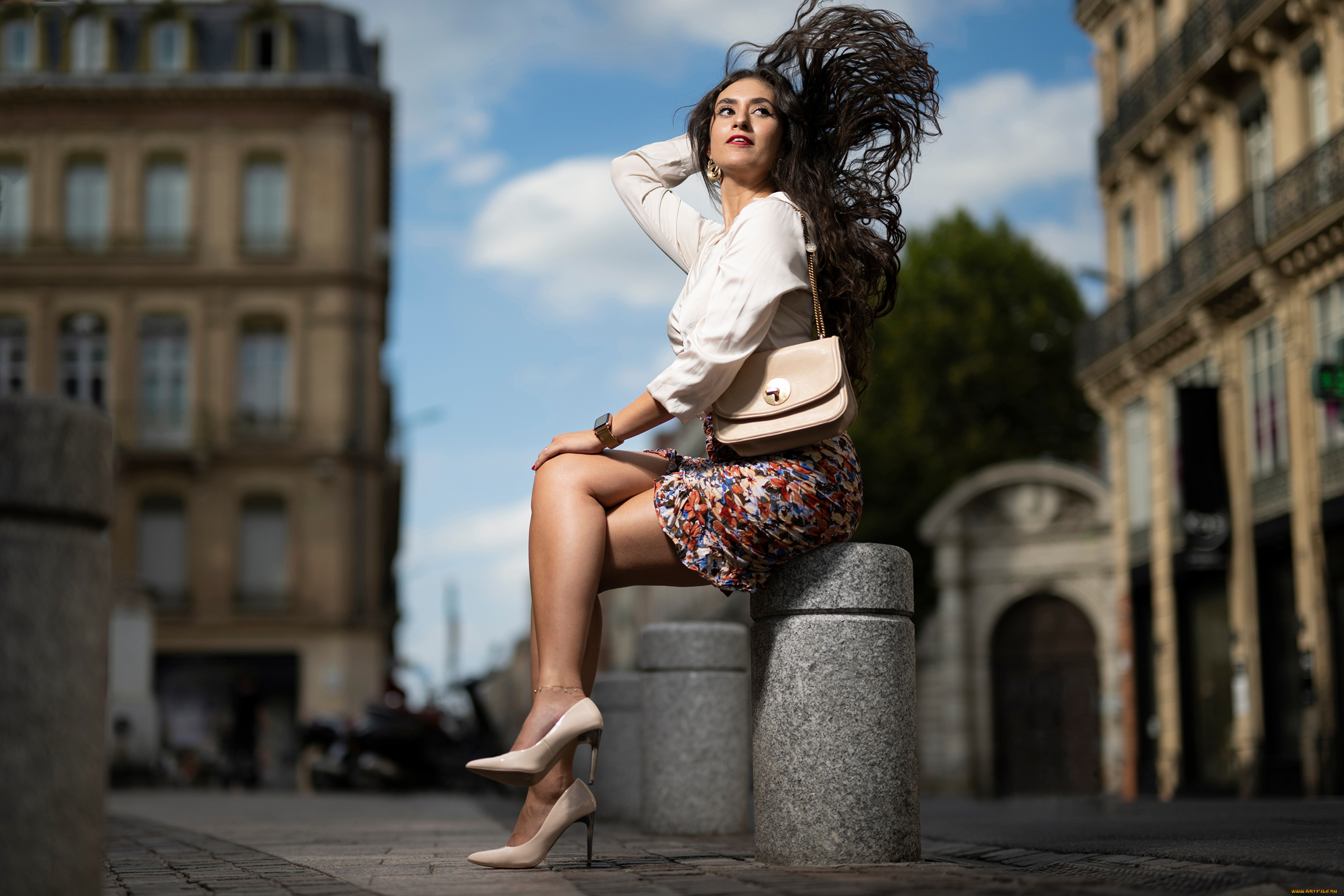 девушки, -, брюнетки, , шатенки, девушка, author, oreskis, модель, город