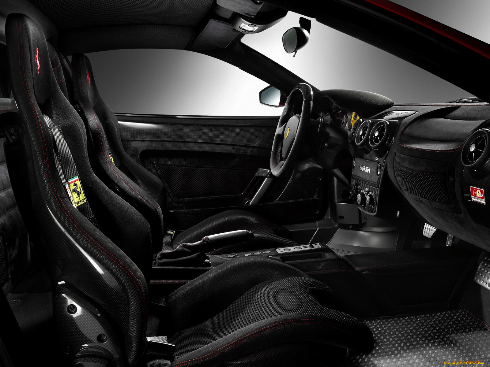 ferrari, f430, автомобили, интерьеры