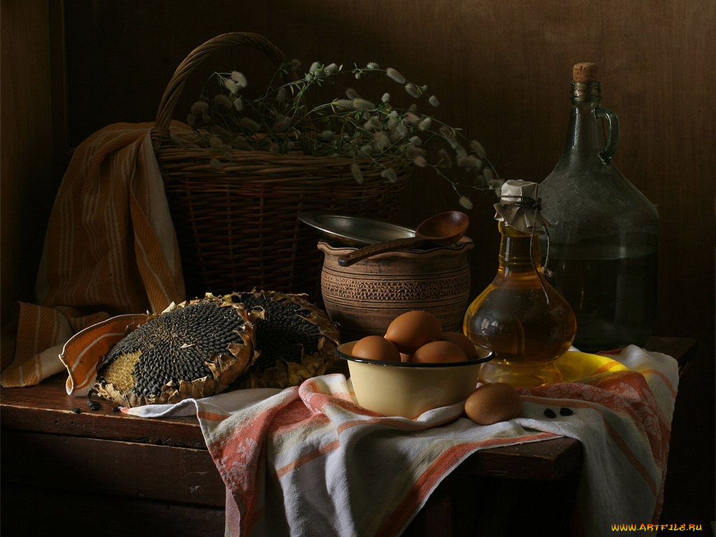 ира, быкова, деревенский, натюрморт, еда