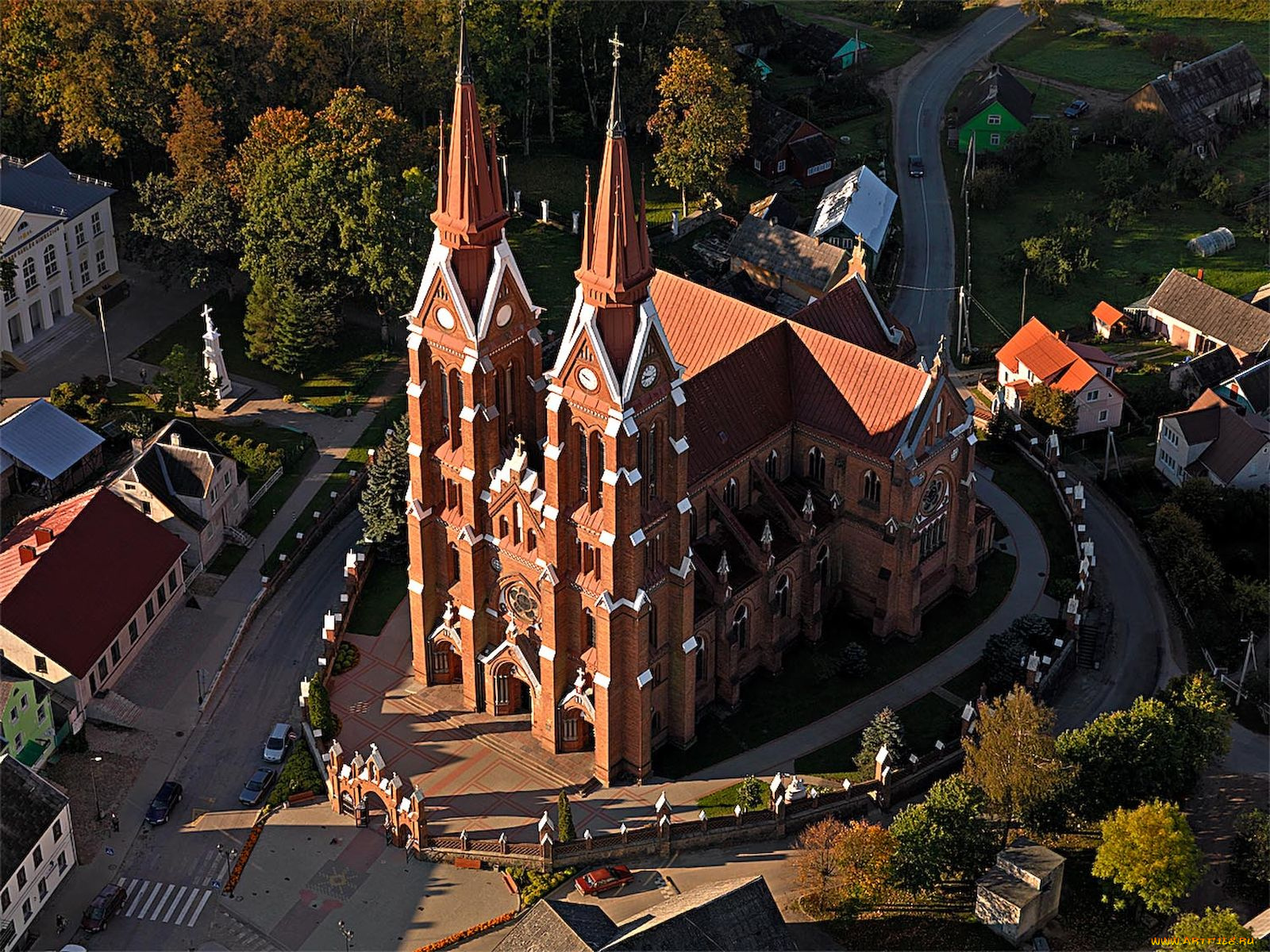 города, католические, соборы, костелы, аббатства