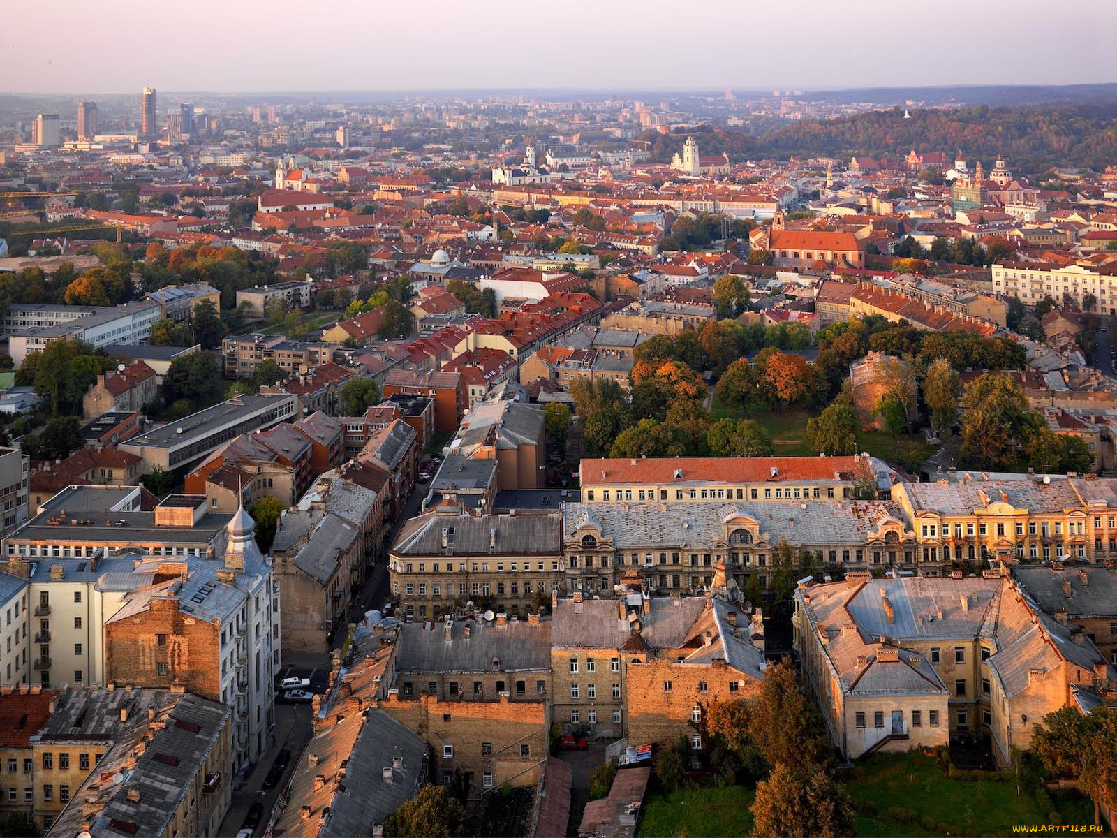 города, вильнюс, литва