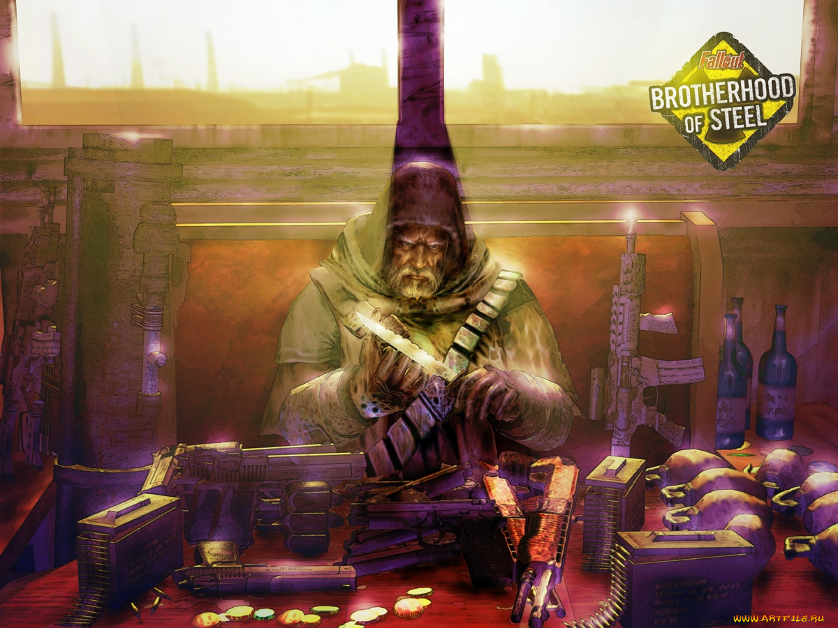 видео, игры, fallout, tactics, brotherhood, of, steel