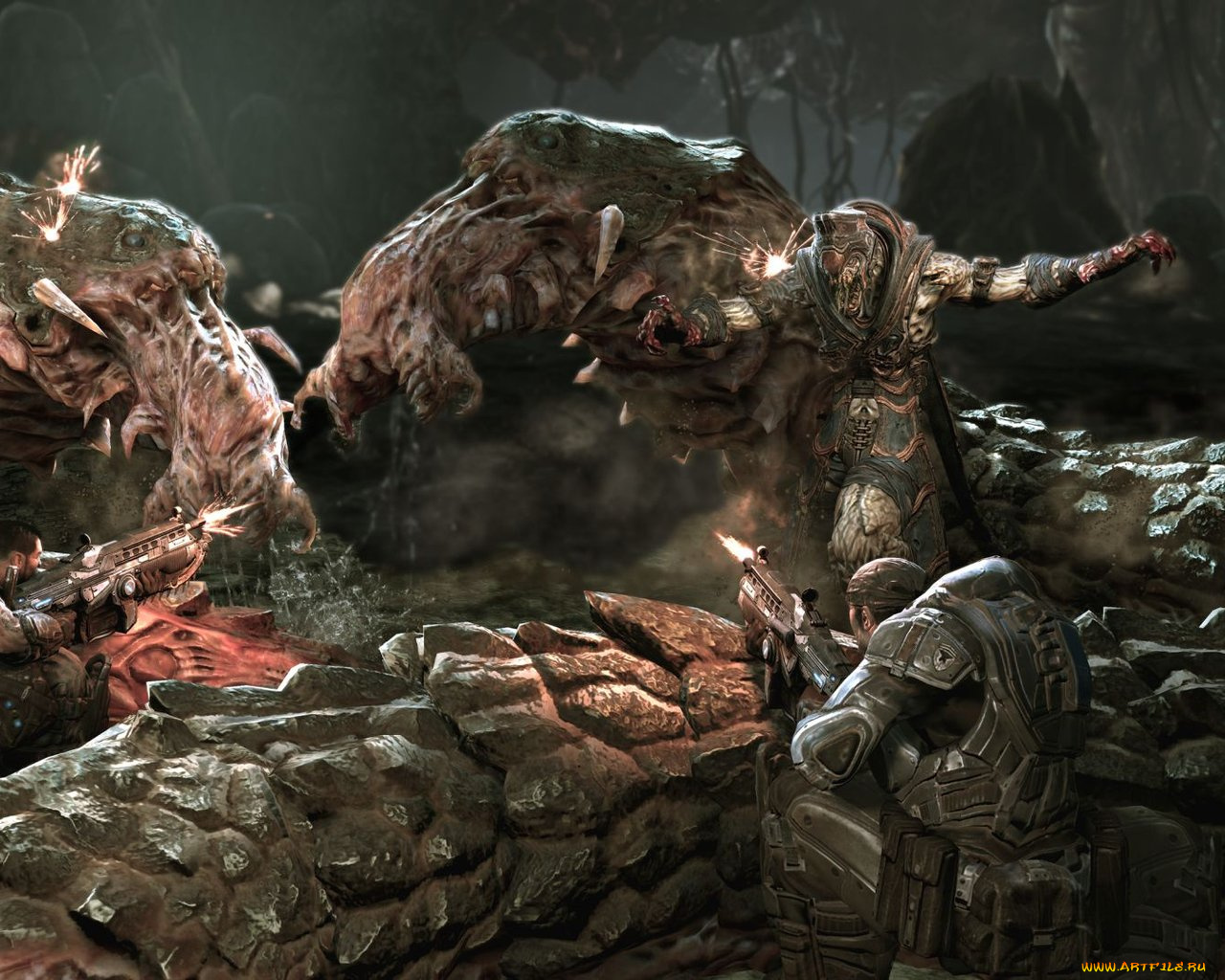 видео, игры, gears, of, war