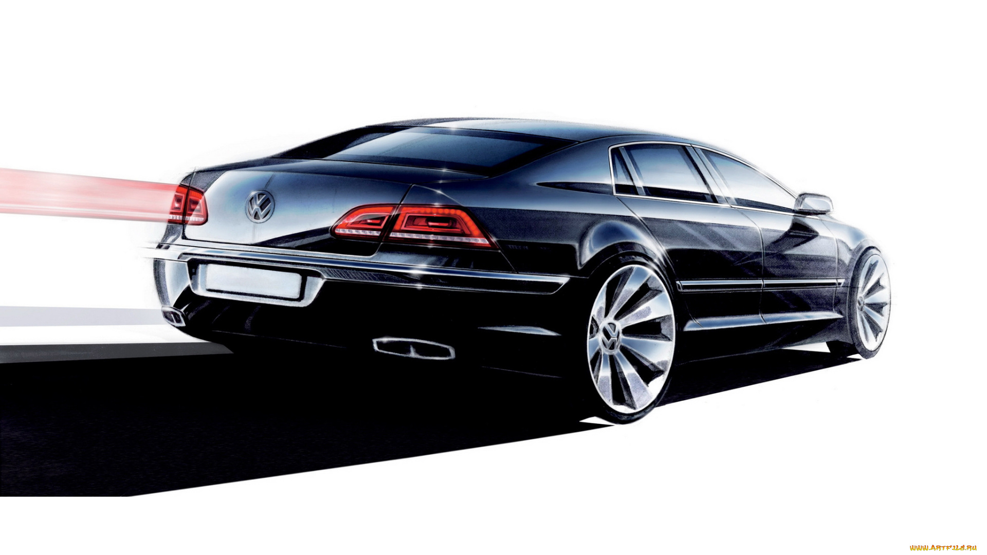 автомобили, рисованные