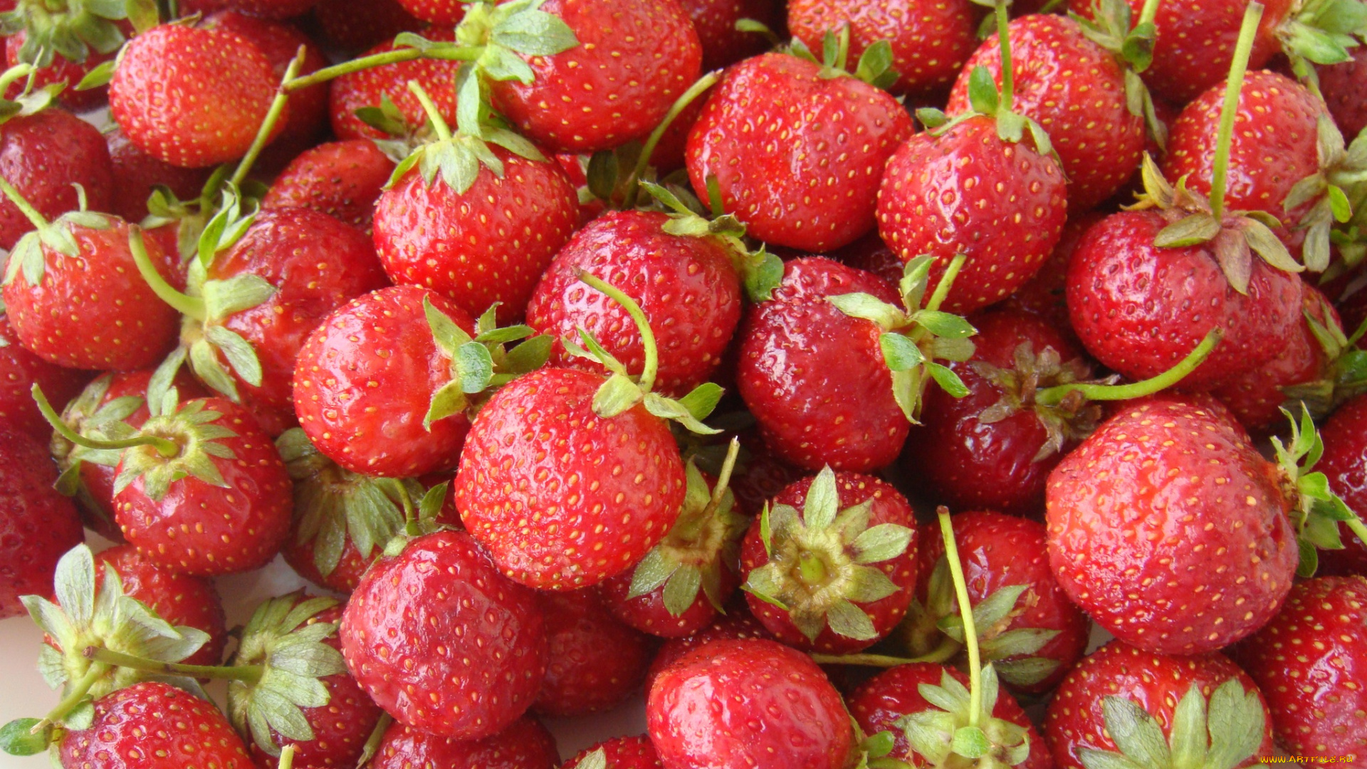 еда, клубника, земляника