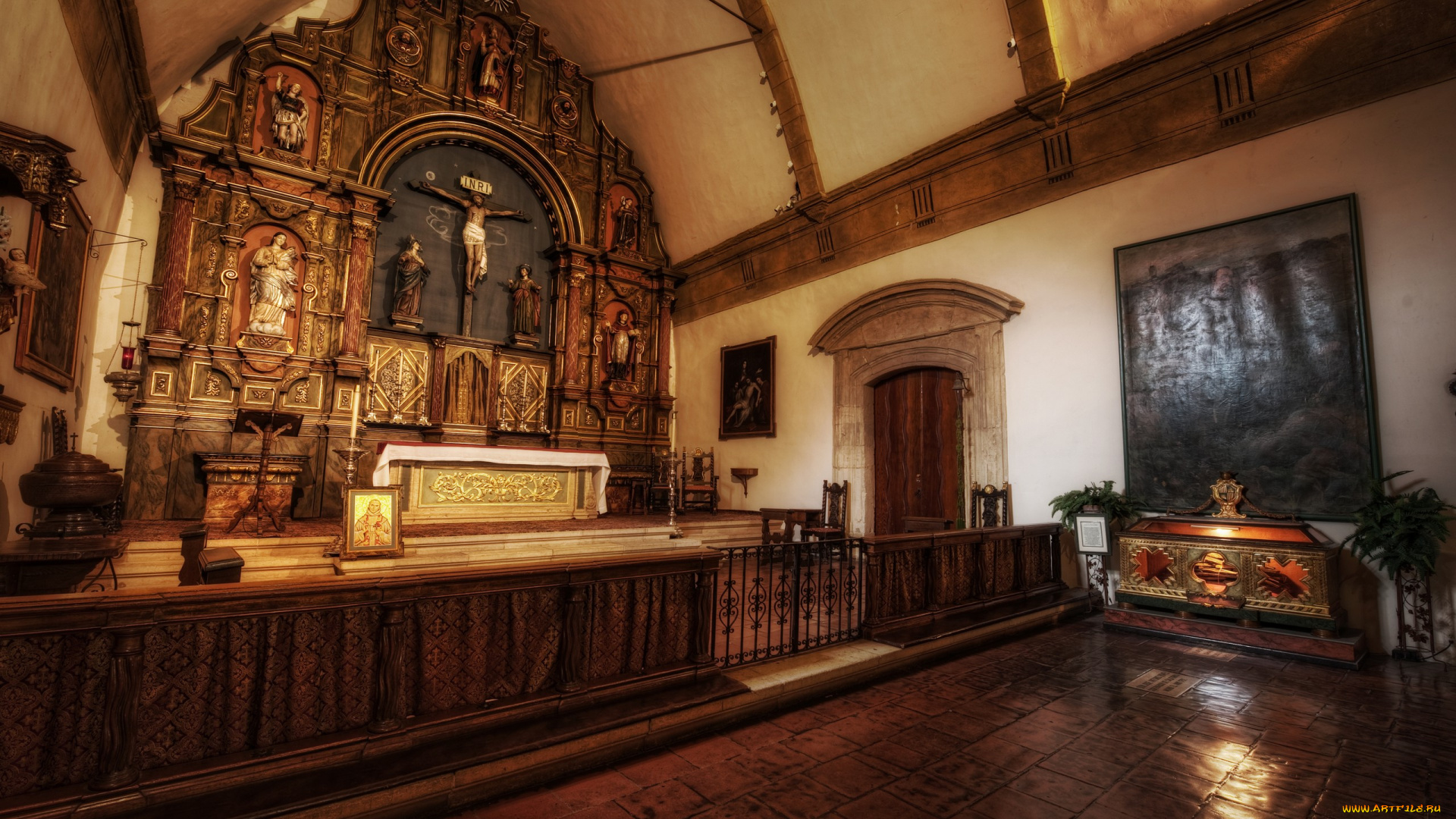 интерьер, убранство, роспись, храма