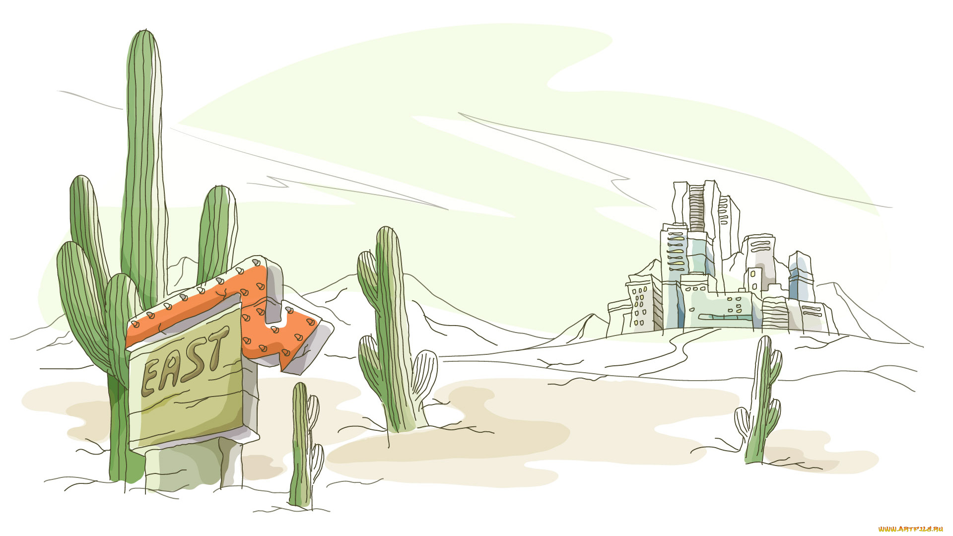 рисованные