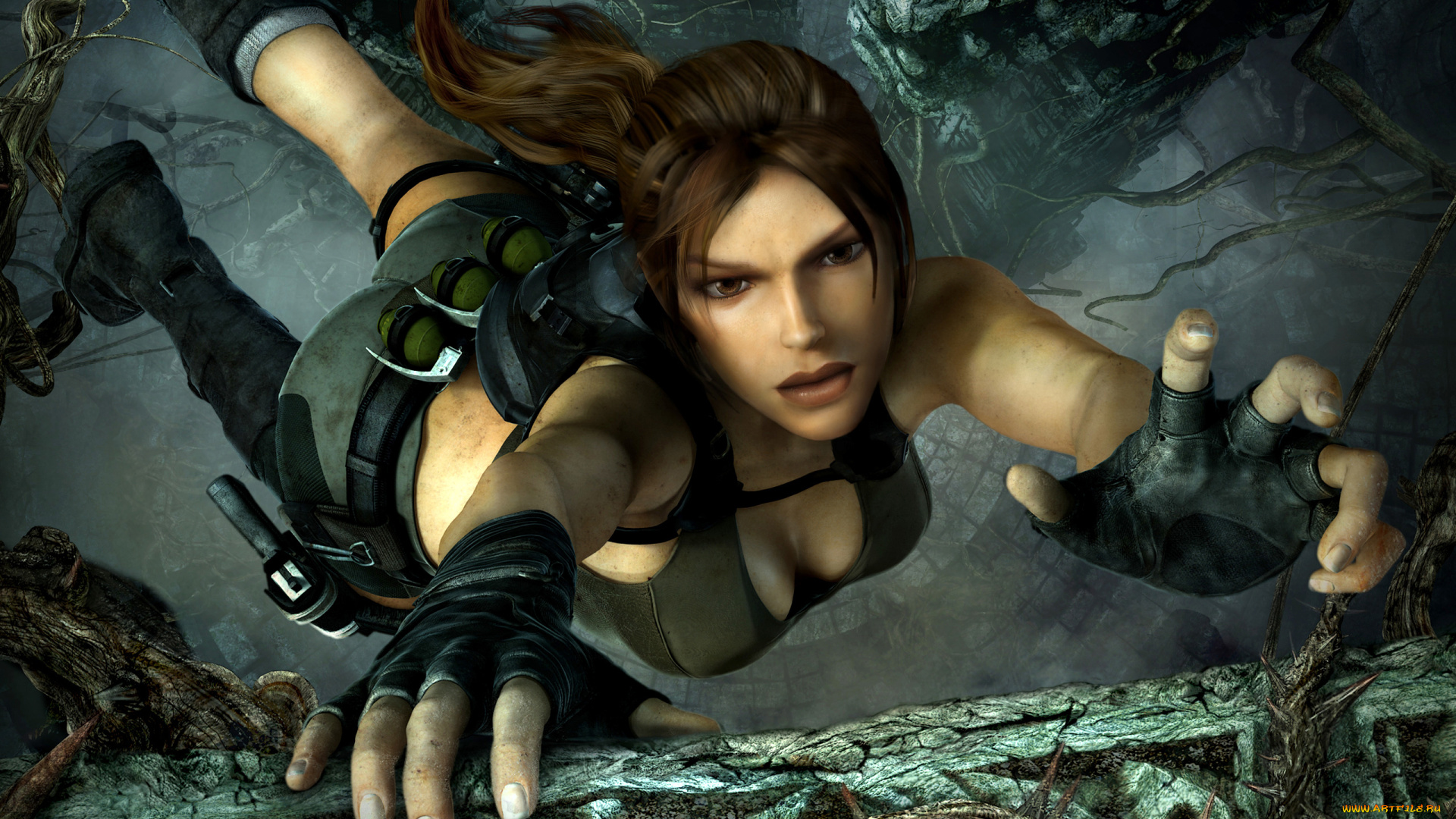 tomb, raider, underworl, видео, игры, underworld