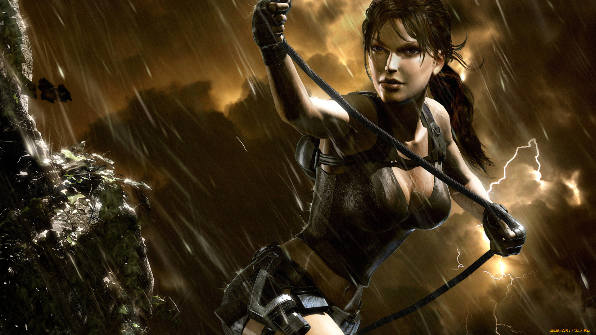 tomb, raider, underworl, видео, игры, underworld