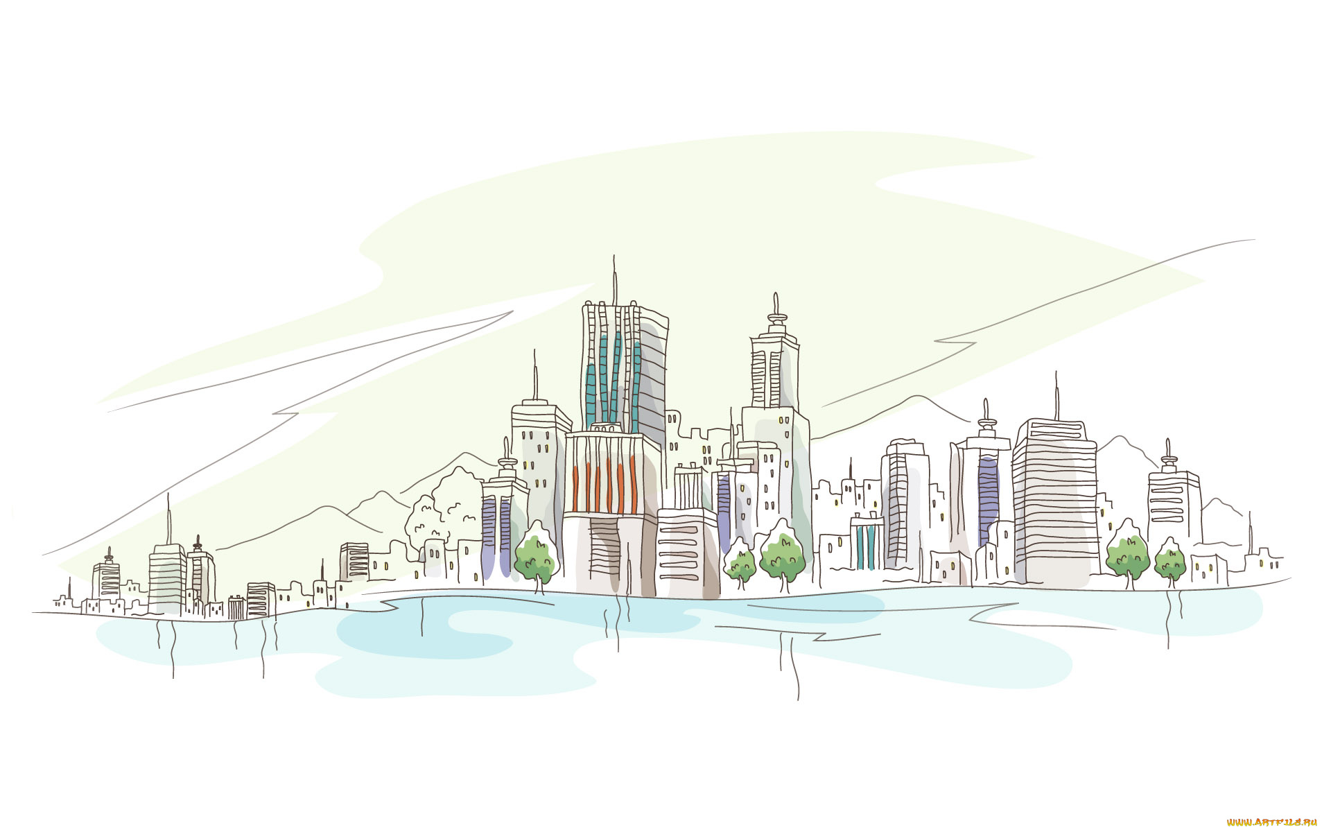 рисованные