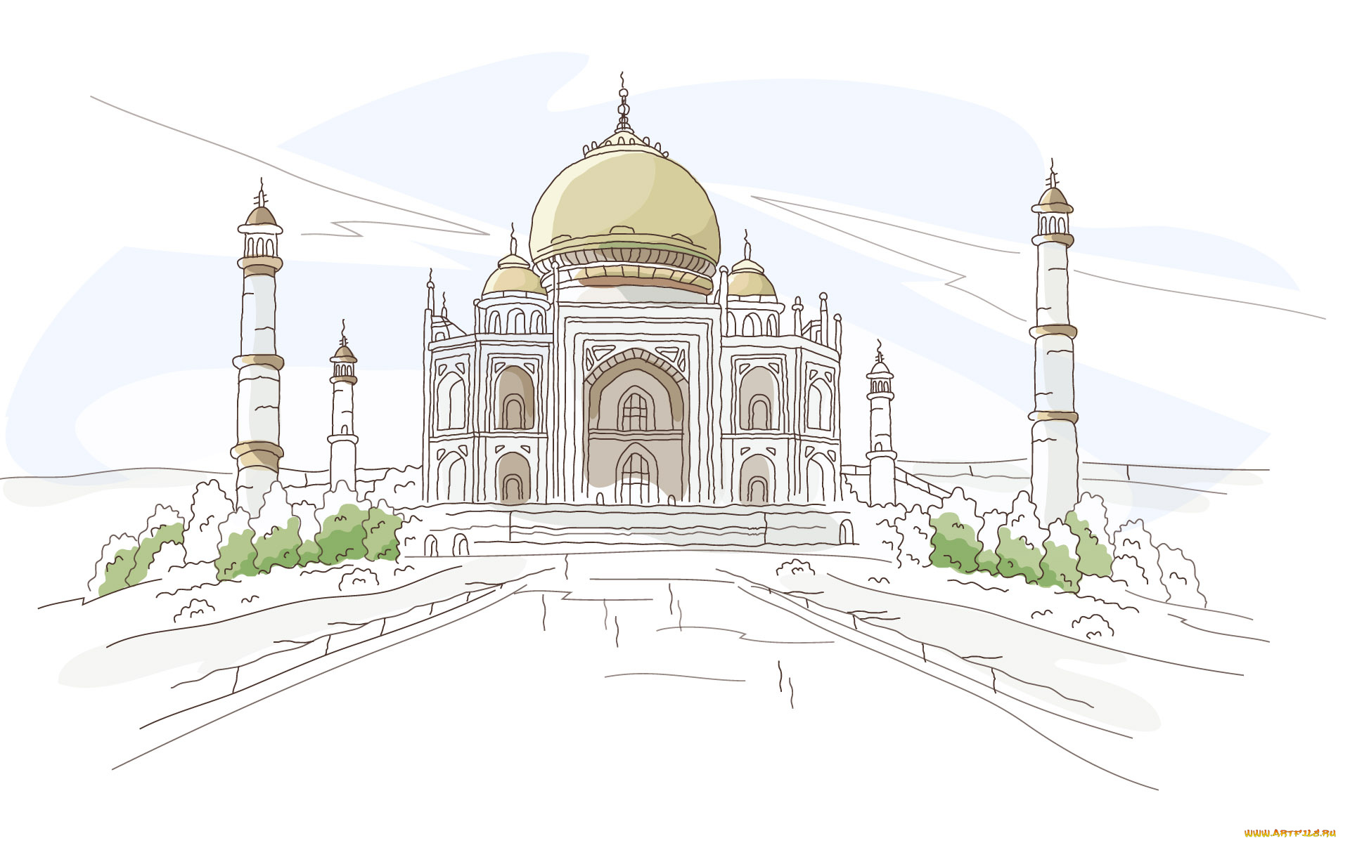 рисованные