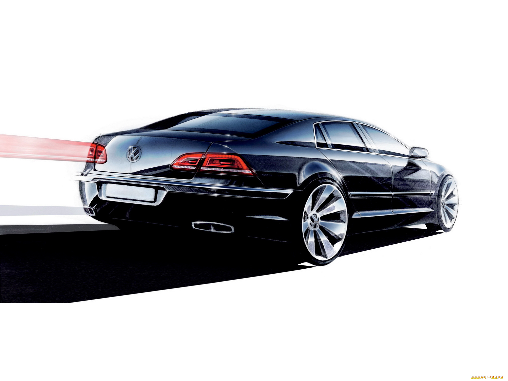 автомобили, рисованные