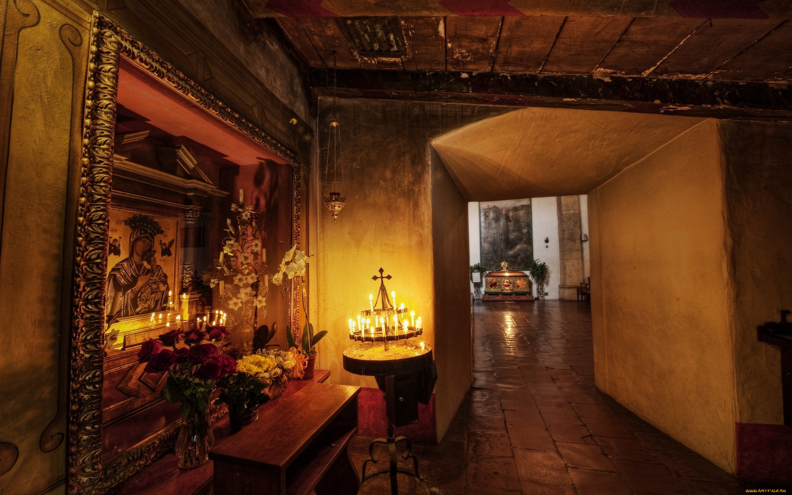интерьер, убранство, роспись, храма
