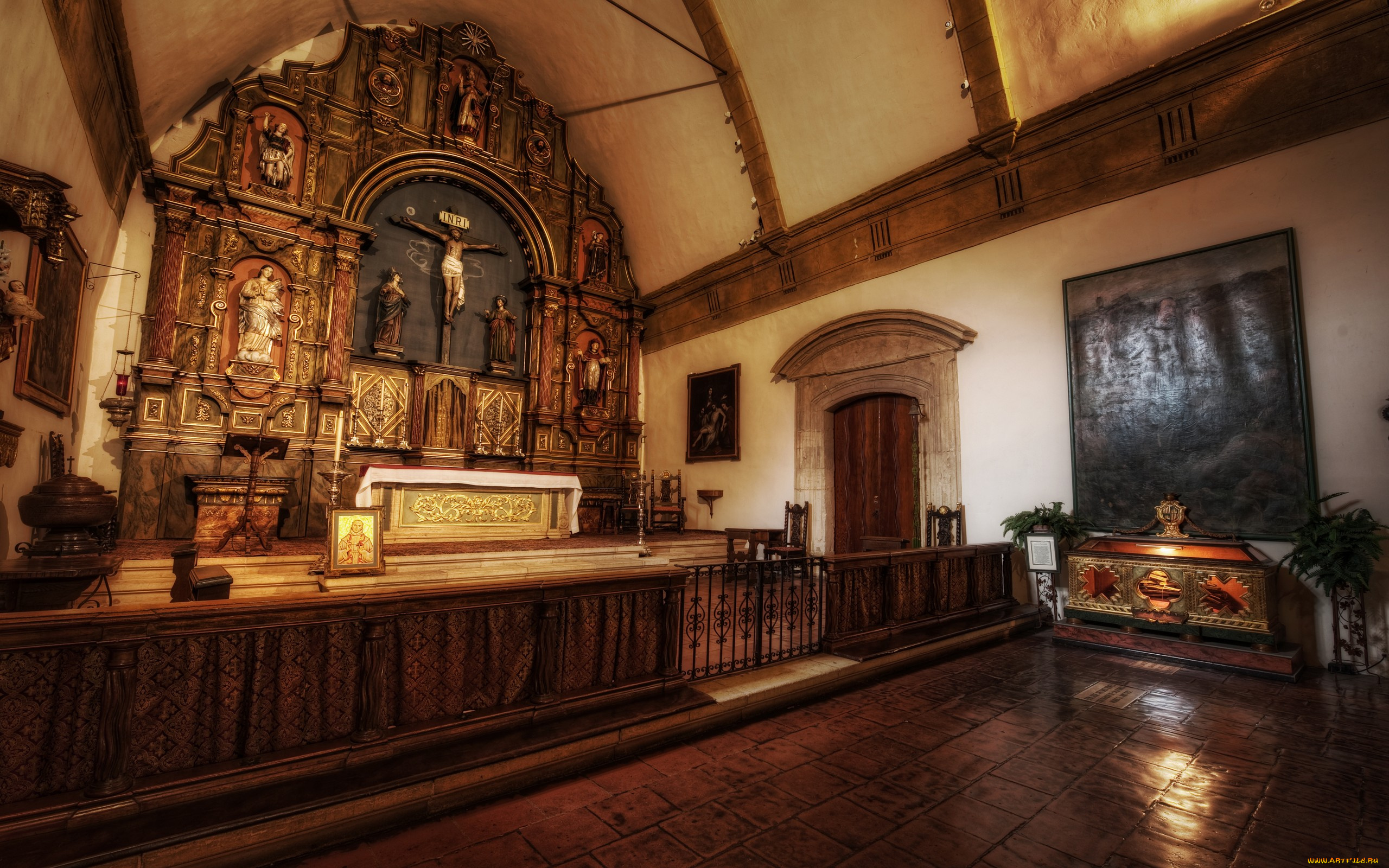 интерьер, убранство, роспись, храма