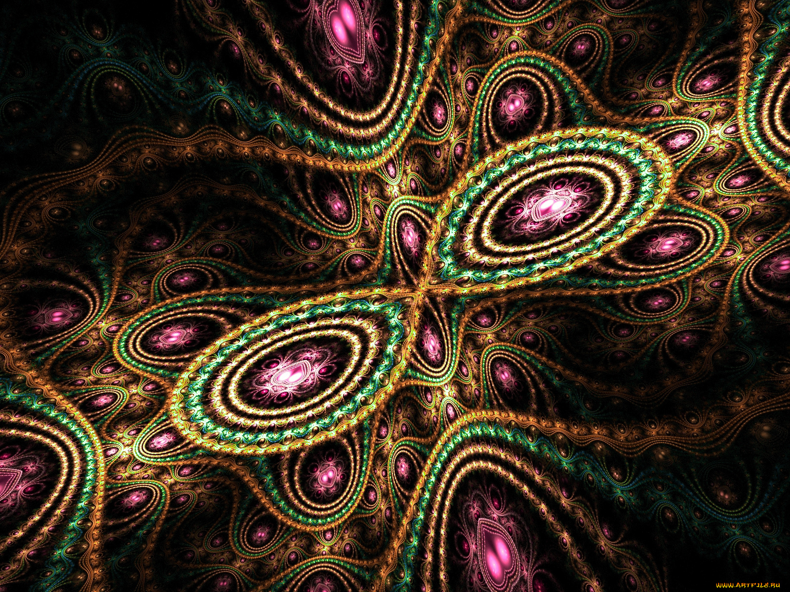 3д, графика, fractal, фракталы, абстракция