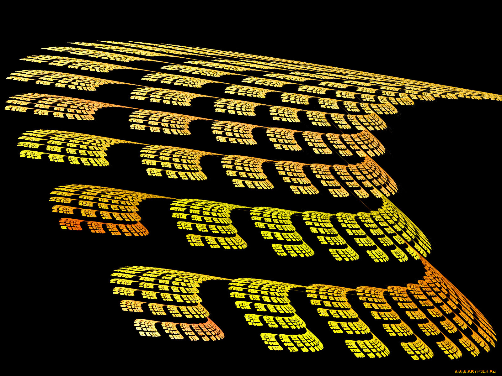 3д, графика, fractal, фракталы, узор, тёмный, абстракция