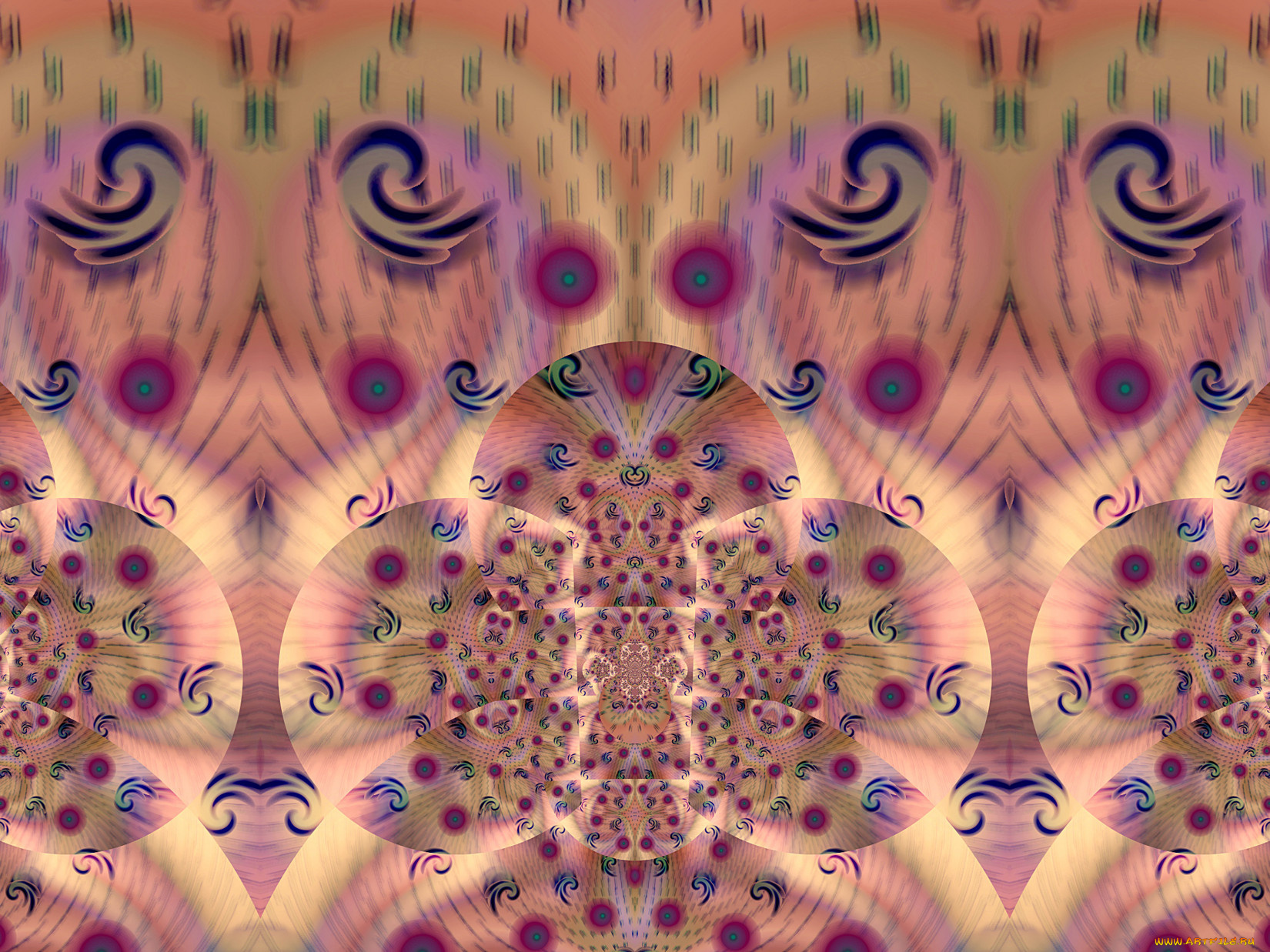 3д, графика, fractal, фракталы, абстракция, узор