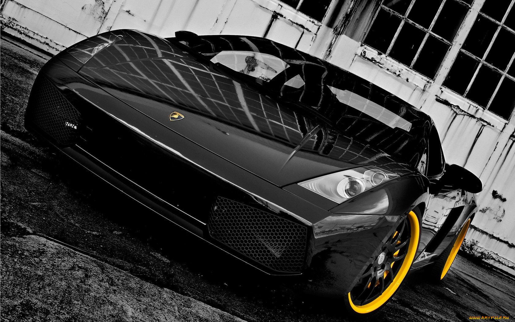 автомобили, lamborghini, gallardo, 360, three, sixty, forged, черный