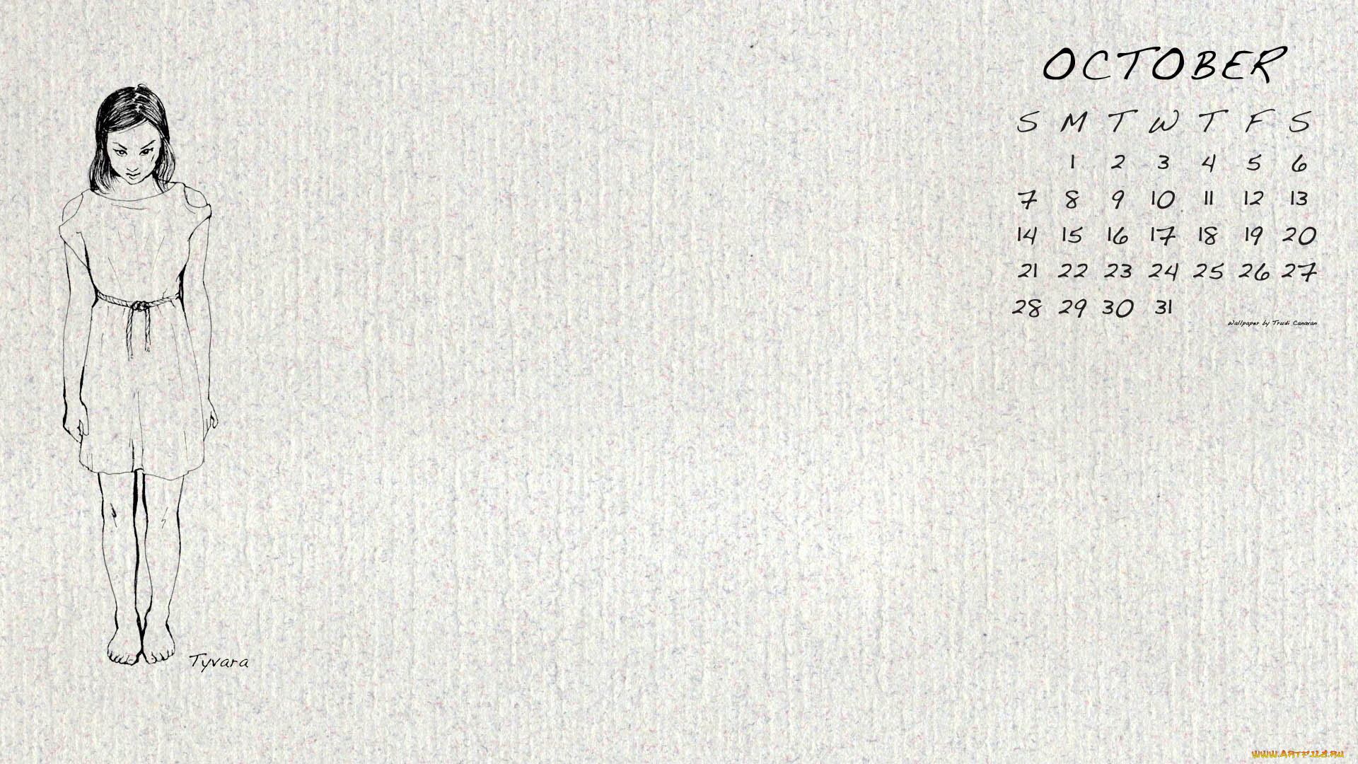 календари, рисованные, векторная, графика, рисунок, девушка
