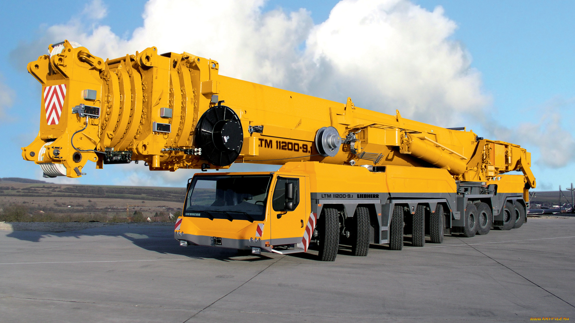liebherr, ltm, 11200, техника, краны, кран, самоходный, стреловой